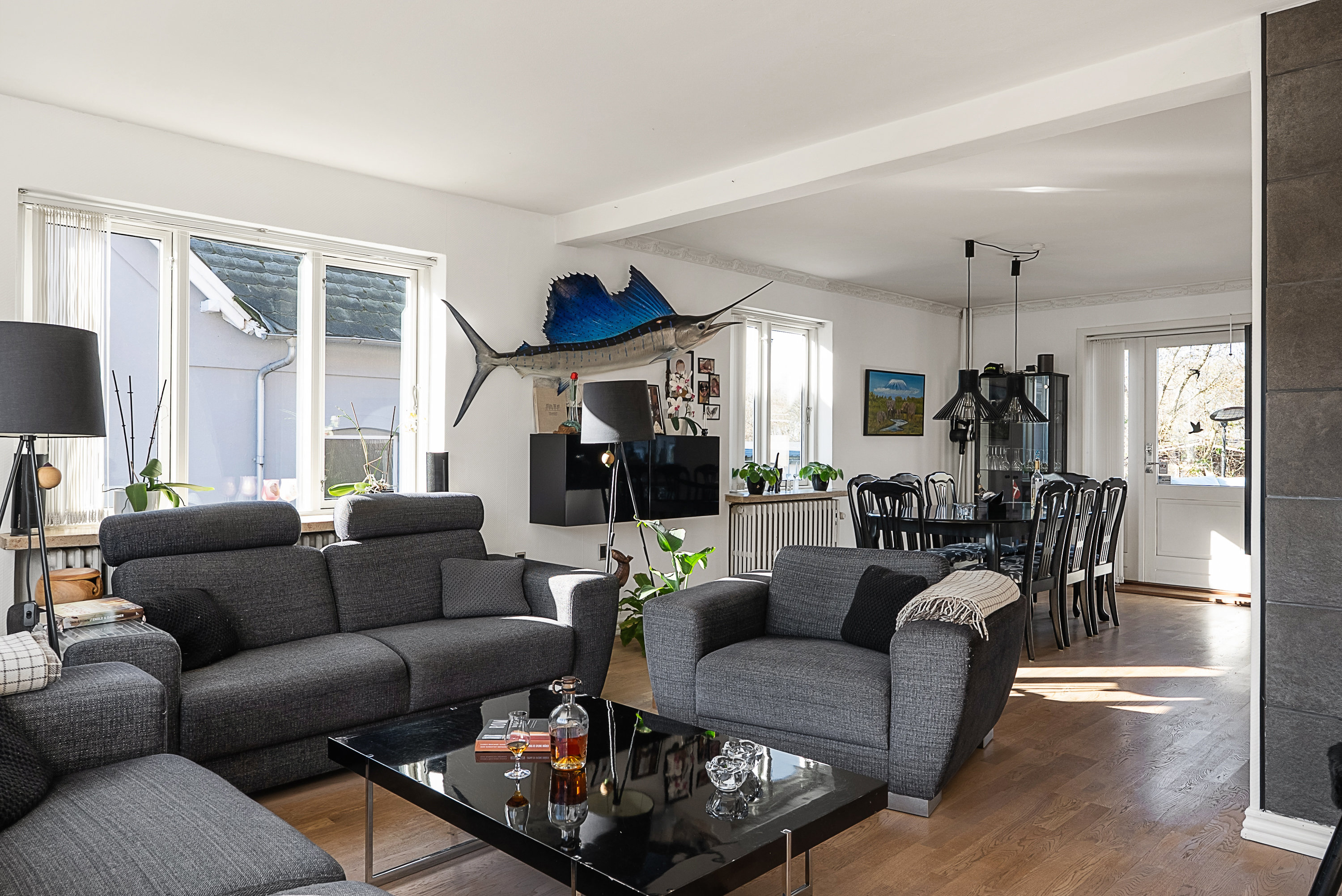 Fremhævet stue billede i fuldskærmstilstand. Billede af Bredgade 106, 5485 Skamby