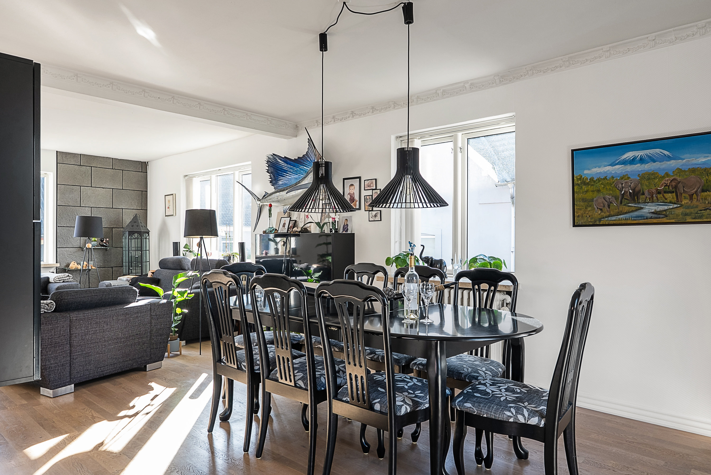 Fremhævet stue billede i fuldskærmstilstand. Billede af Bredgade 106, 5485 Skamby