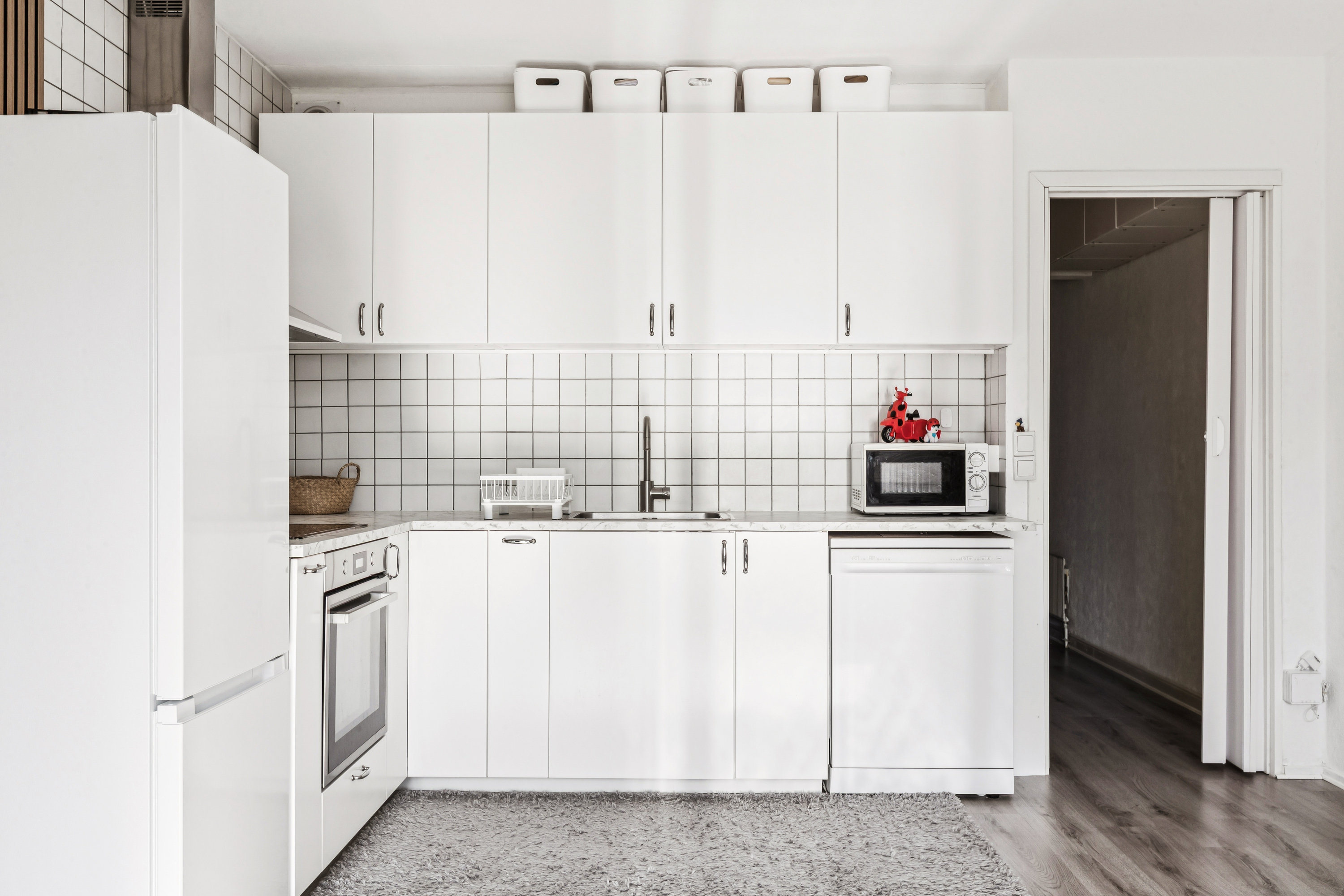 Fremhævet køkken billede i fuldskærmstilstand. Billede af Vejlegårdsparken 40, st.. 4., 2665 Vallensbæk Strand