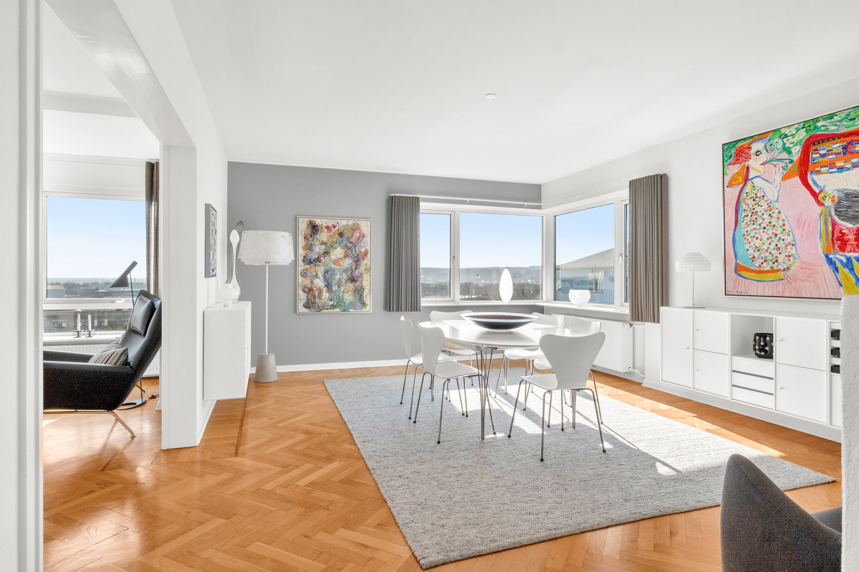 Fremhævet alrum billede i fuldskærmstilstand. Billede af Strandparken 25, 2. th., 8000 Aarhus C