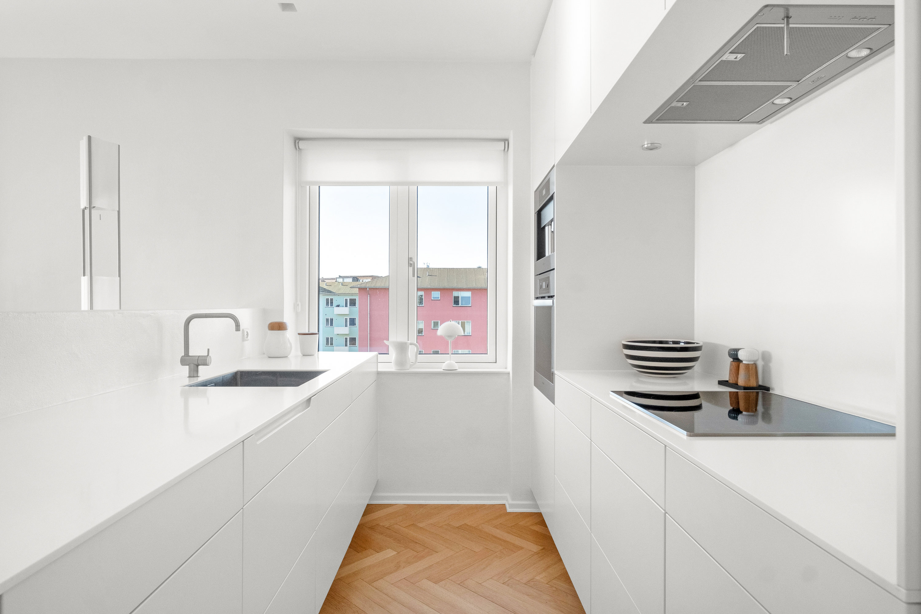 Fremhævet køkken billede i fuldskærmstilstand. Billede af Strandparken 25, 2. th., 8000 Aarhus C