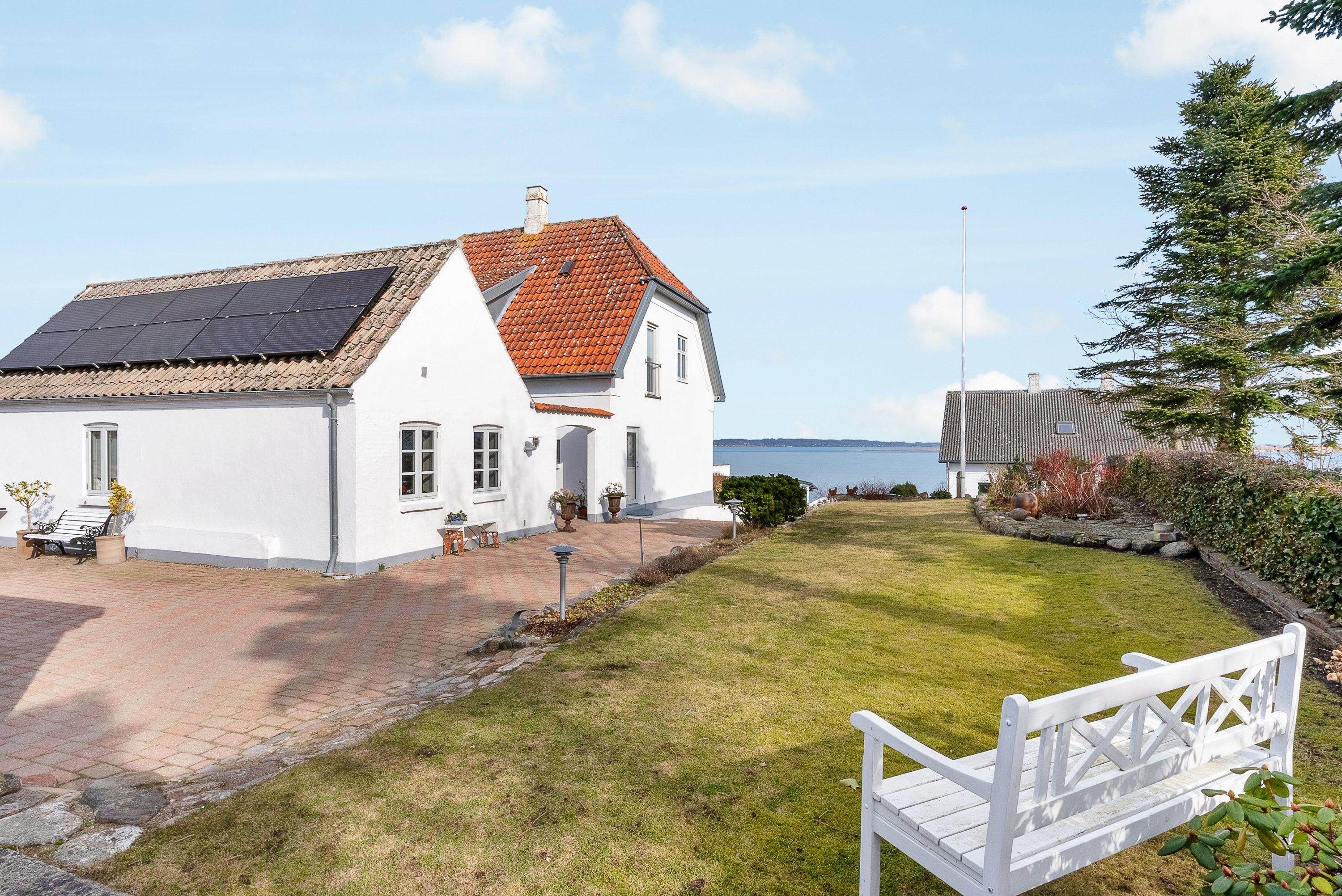 Fremhævet facade billede i fuldskærmstilstand. Billede af Fiskervænget 26, Dyreborg, 5600 Faaborg