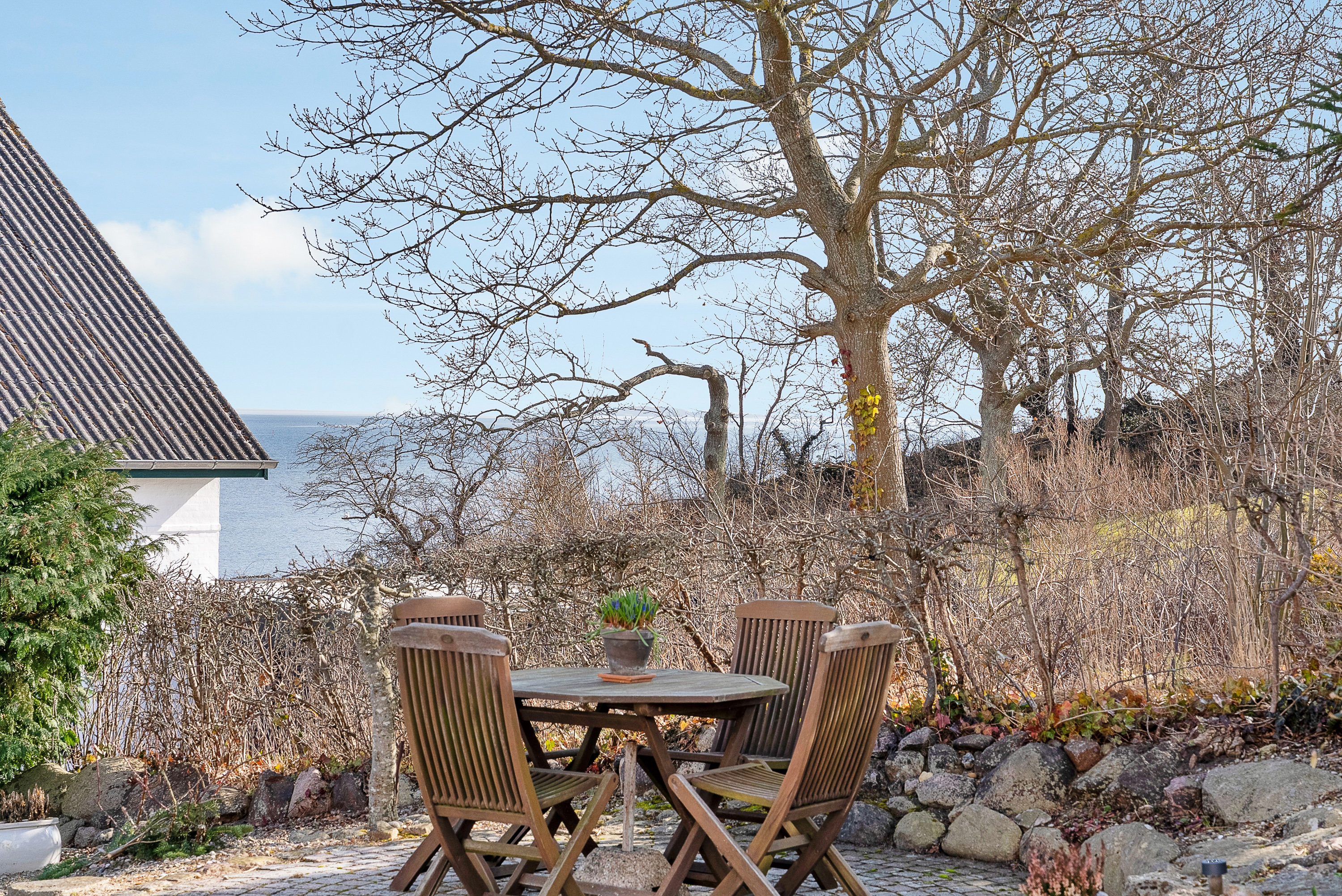 Fremhævet terrasse billede i fuldskærmstilstand. Billede af Fiskervænget 26, Dyreborg, 5600 Faaborg