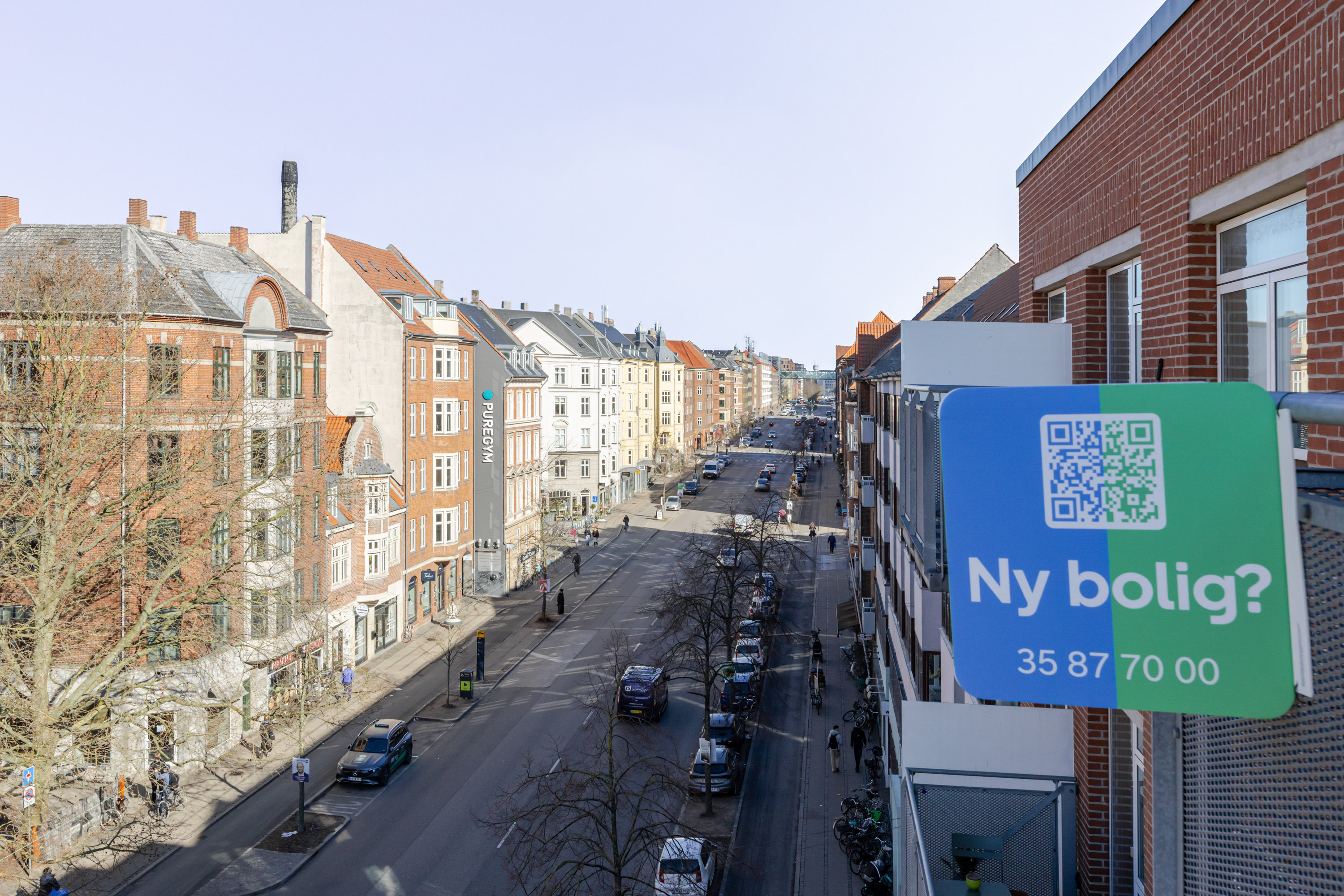 Fremhævet andet billede i fuldskærmstilstand. Billede af Jagtvej 66, 4. 2., 2200 København N