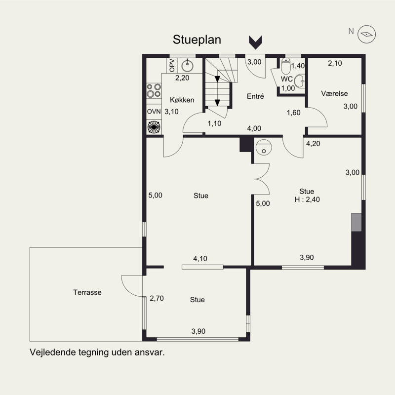 Plantegninger billede af Ryes Møllevej 50, 6100 Haderslev