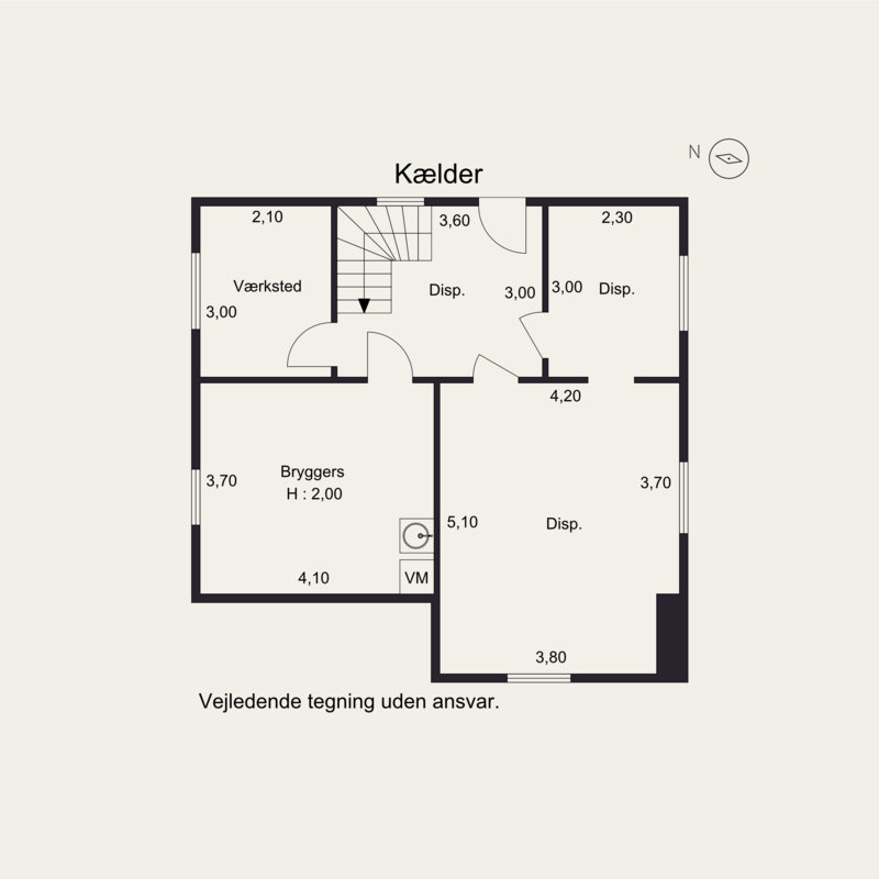Plantegninger billede af Ryes Møllevej 50, 6100 Haderslev