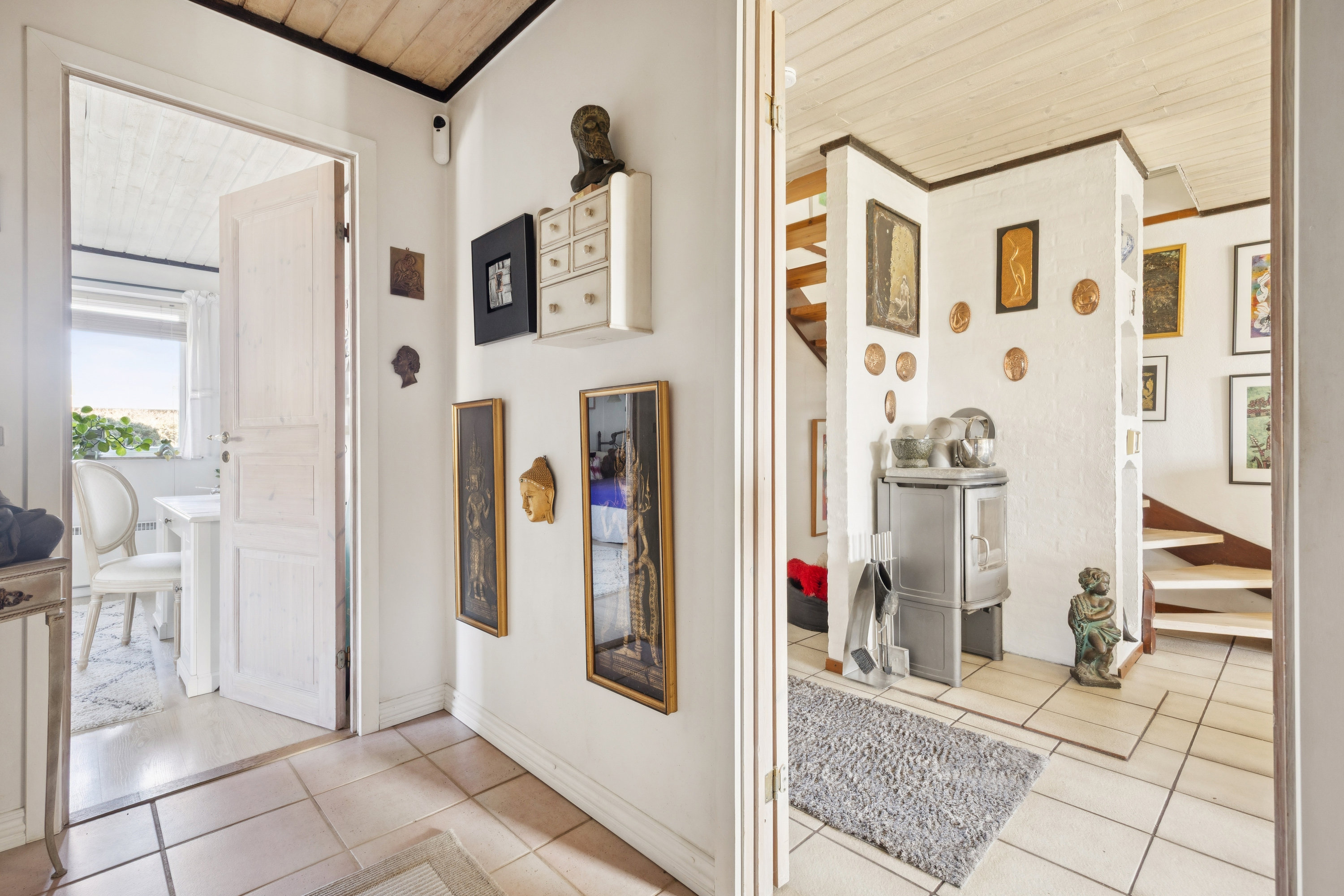 Fremhævet gang billede i fuldskærmstilstand. Billede af Strandlyst Alle 25, 2670 Greve