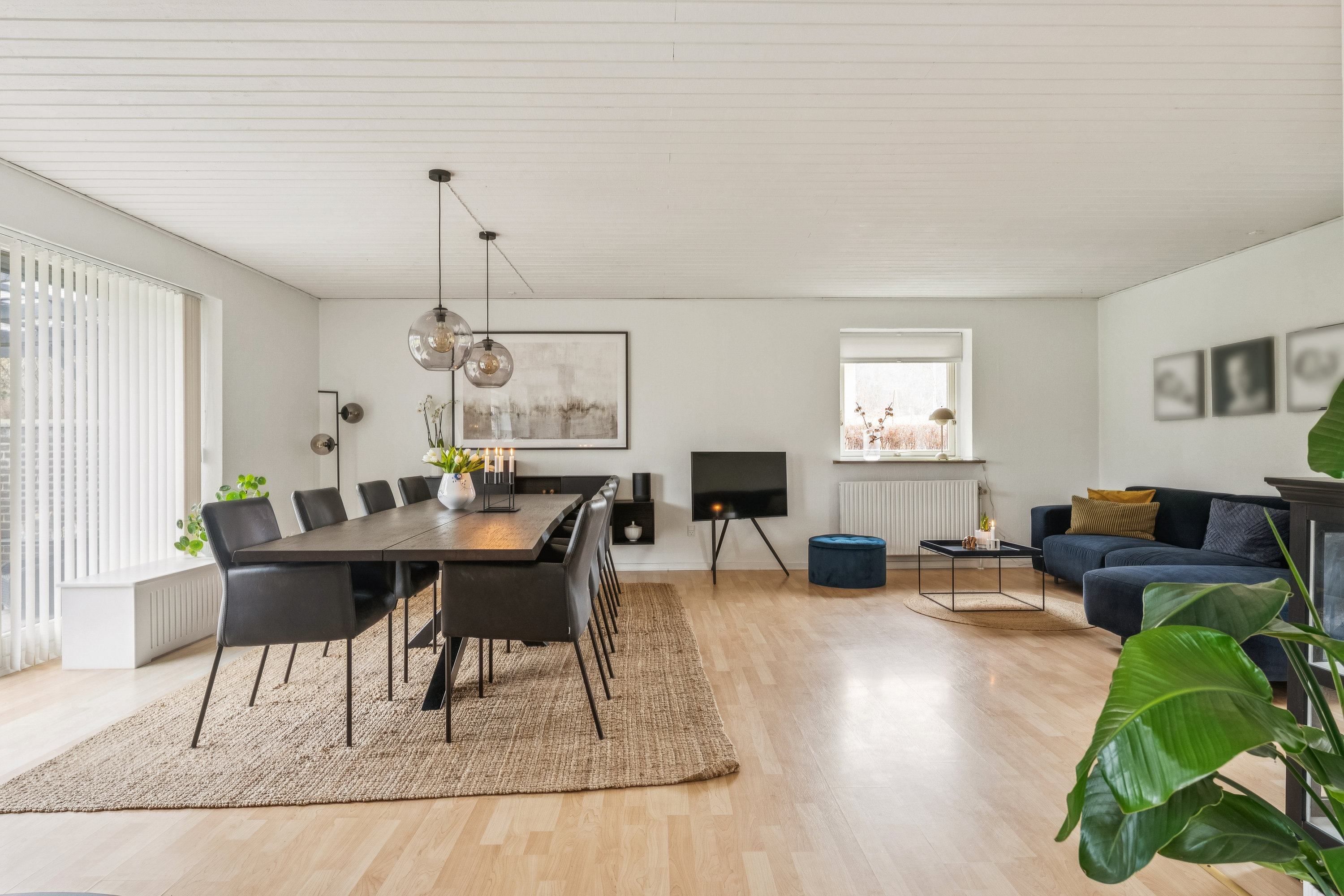 Fremhævet stue billede i fuldskærmstilstand. Billede af Granstien 3, Ø Tørslev, 8983 Gjerlev J