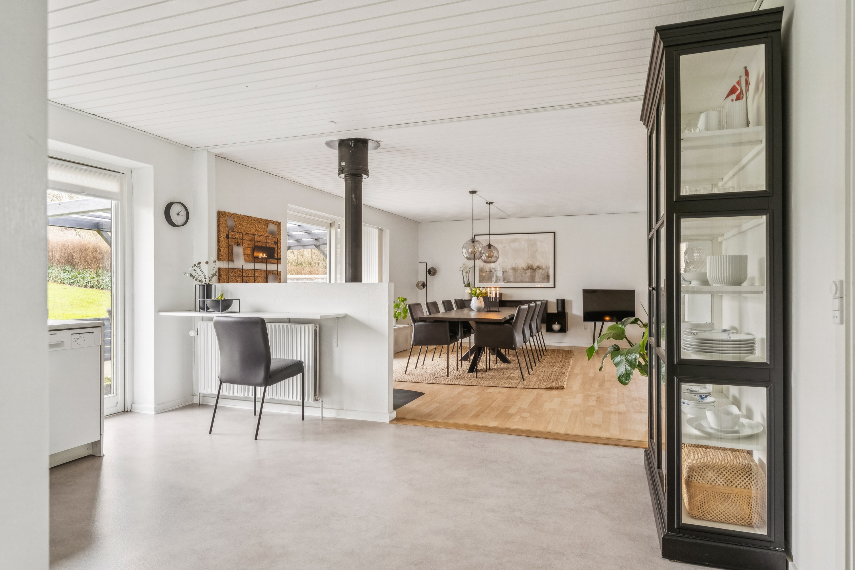 Fremhævet stue billede i fuldskærmstilstand. Billede af Granstien 3, Ø Tørslev, 8983 Gjerlev J