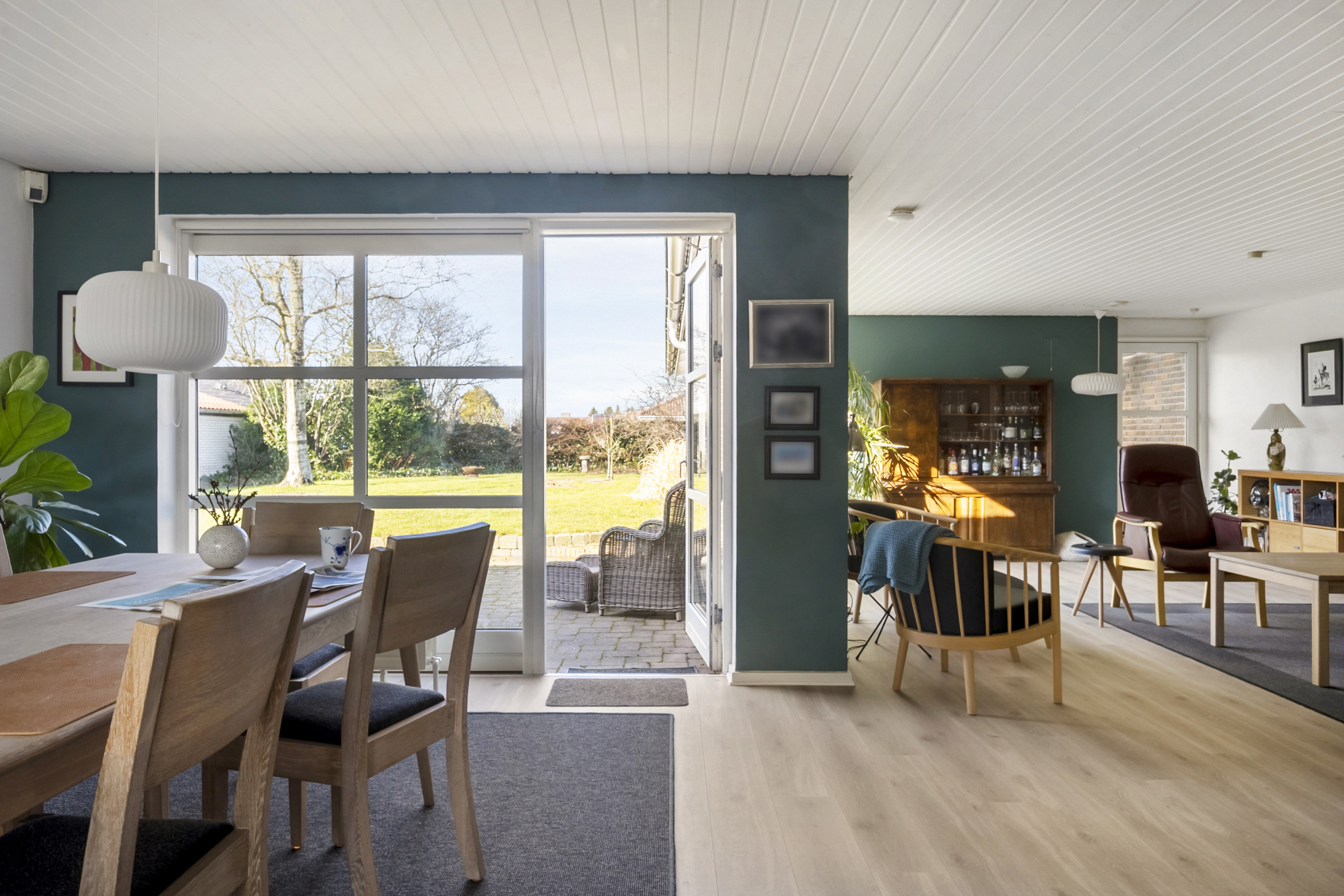 Fremhævet spisestue billede i fuldskærmstilstand. Billede af Nørager 66, 6230 Rødekro