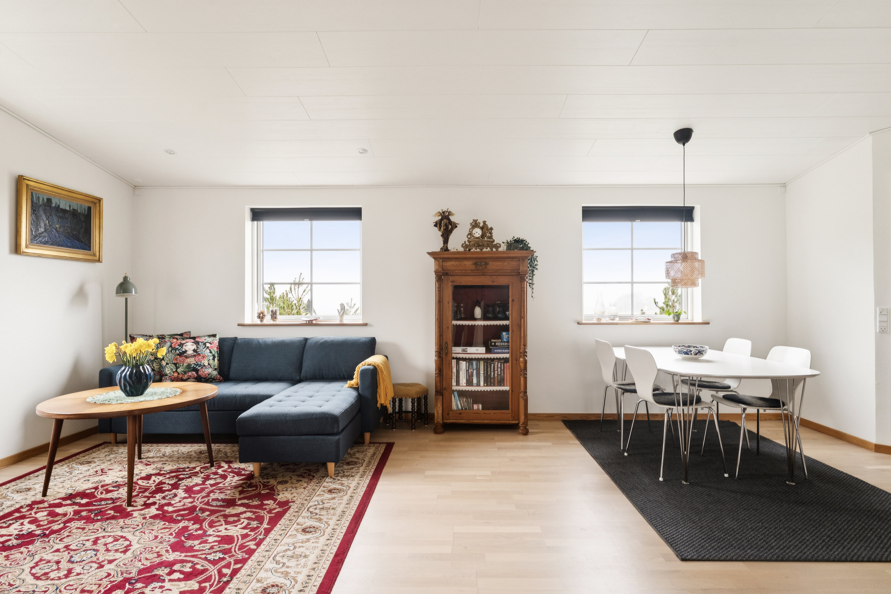 Fremhævet stue billede i fuldskærmstilstand. Billede af Udbyhøjvej 597, Knejsted, 8970 Havndal