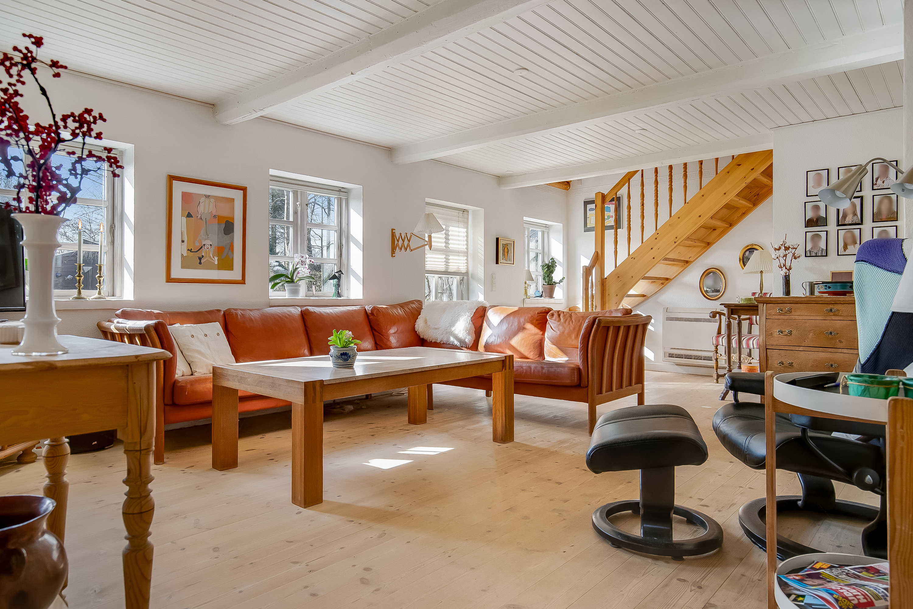 Fremhævet stue billede i fuldskærmstilstand. Billede af Runddelen 22, Starup, 6040 Egtved