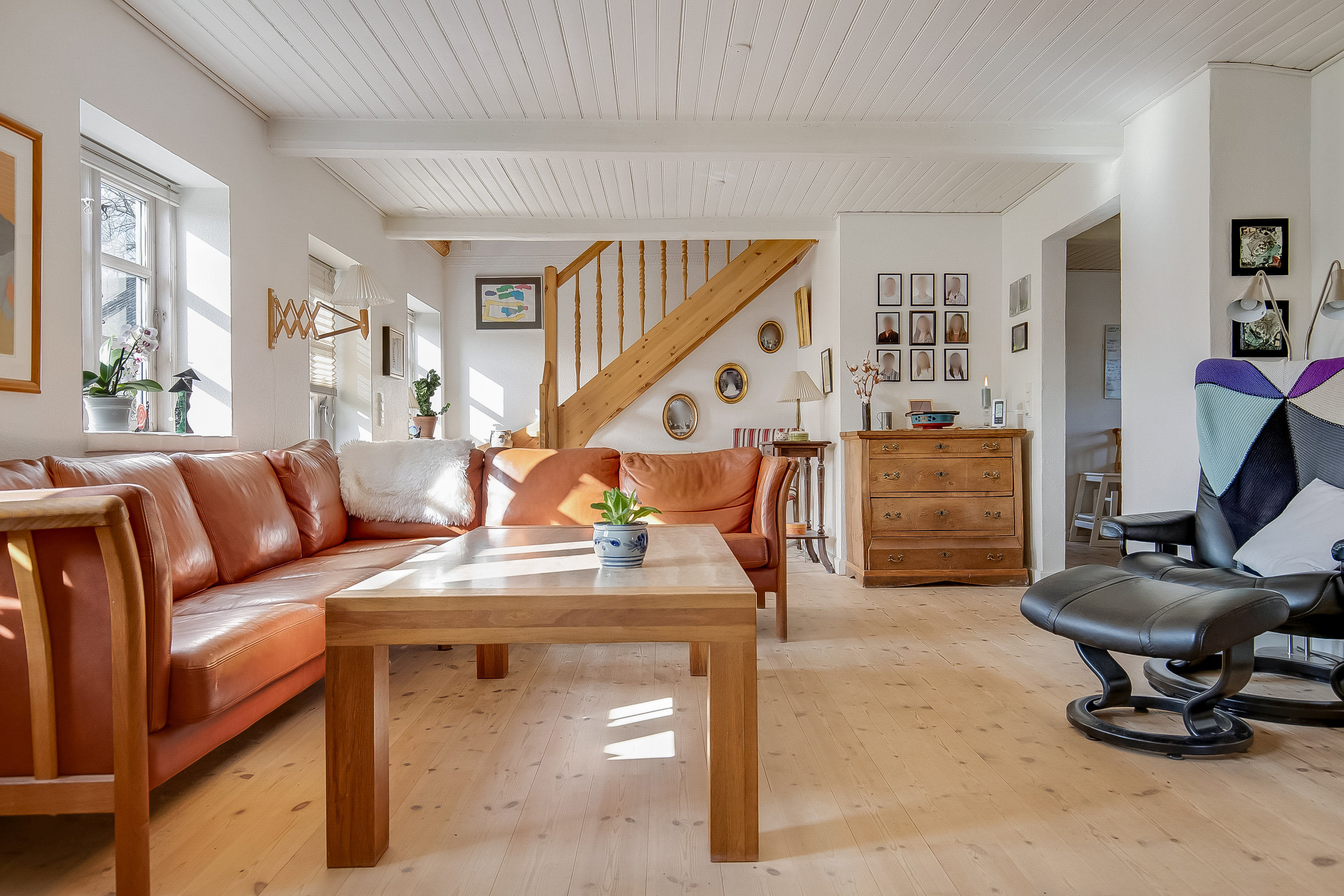 Fremhævet stue billede i fuldskærmstilstand. Billede af Runddelen 22, Starup, 6040 Egtved