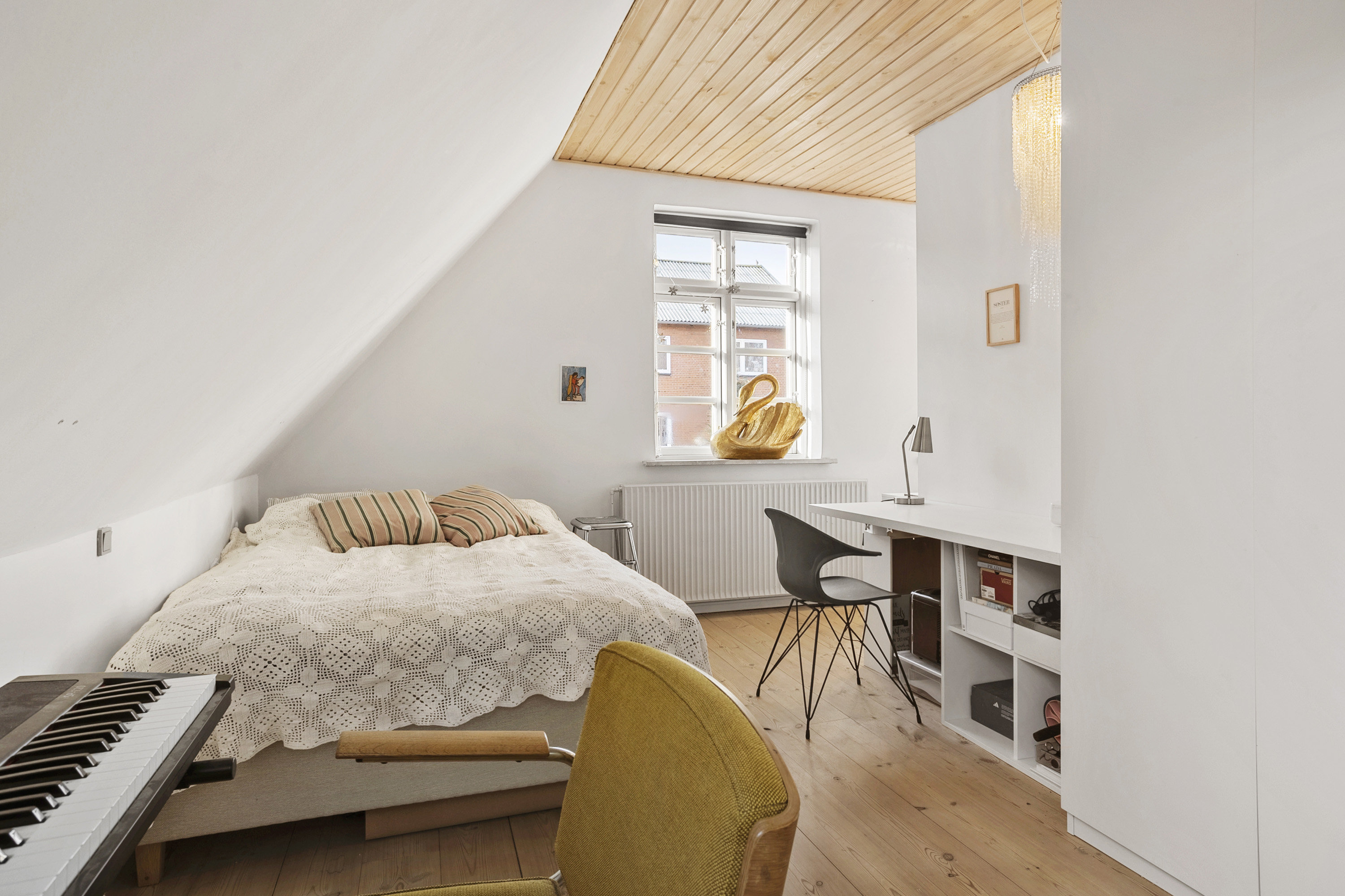 Fremhævet soveværelse billede i fuldskærmstilstand. Billede af Dalgade 15, 6100 Haderslev