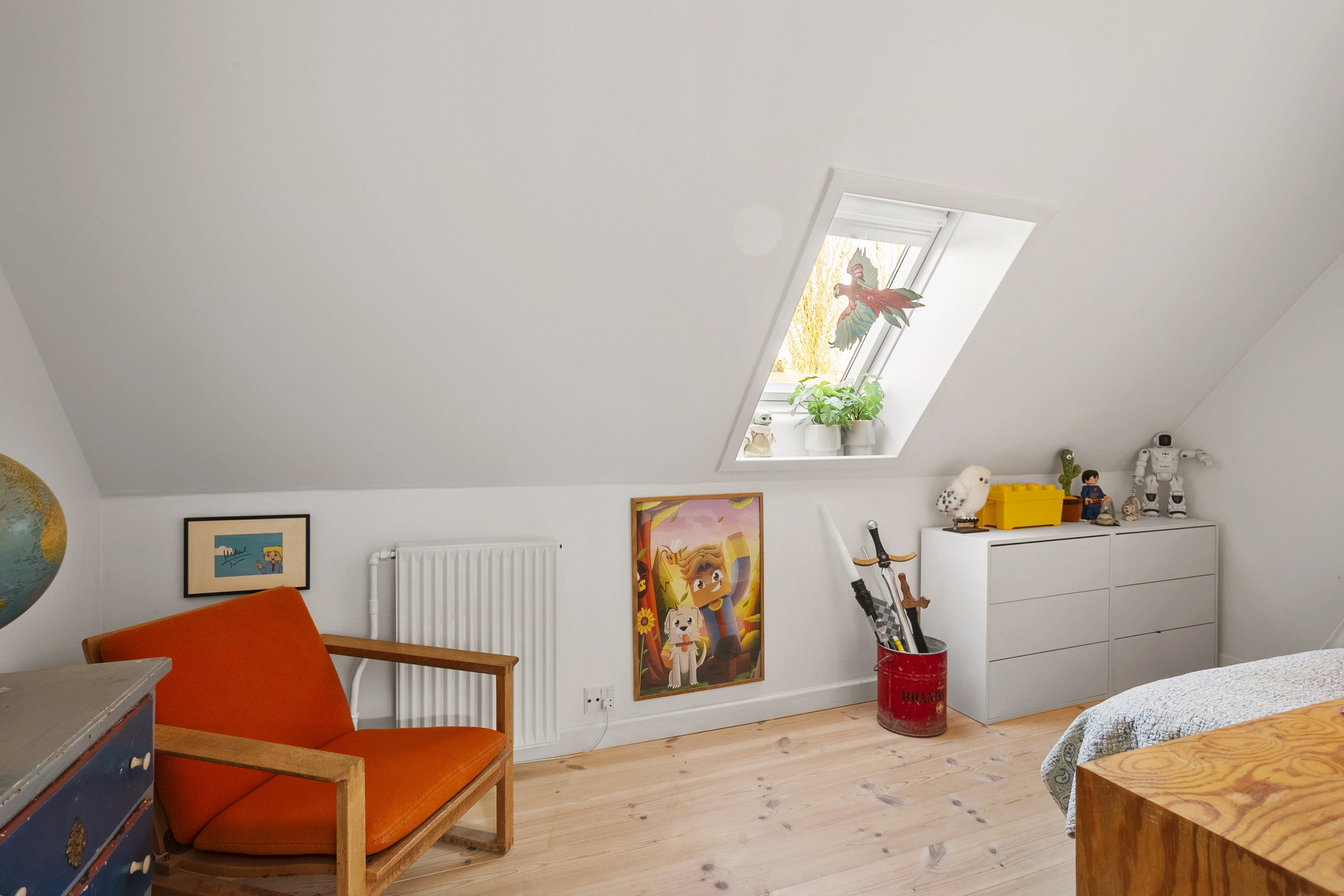 Fremhævet soveværelse billede i fuldskærmstilstand. Billede af Dalgade 15, 6100 Haderslev