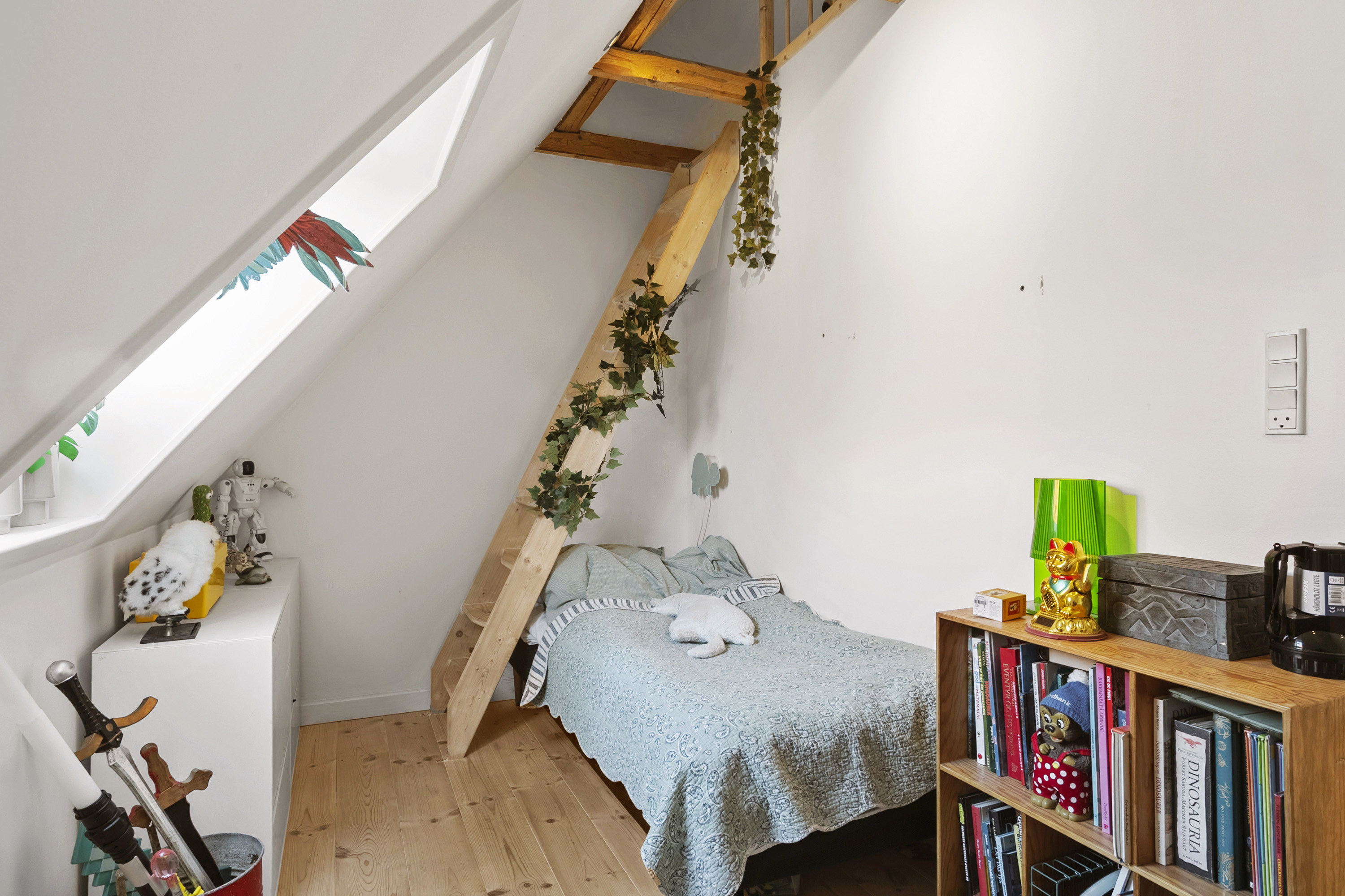 Fremhævet soveværelse billede i fuldskærmstilstand. Billede af Dalgade 15, 6100 Haderslev