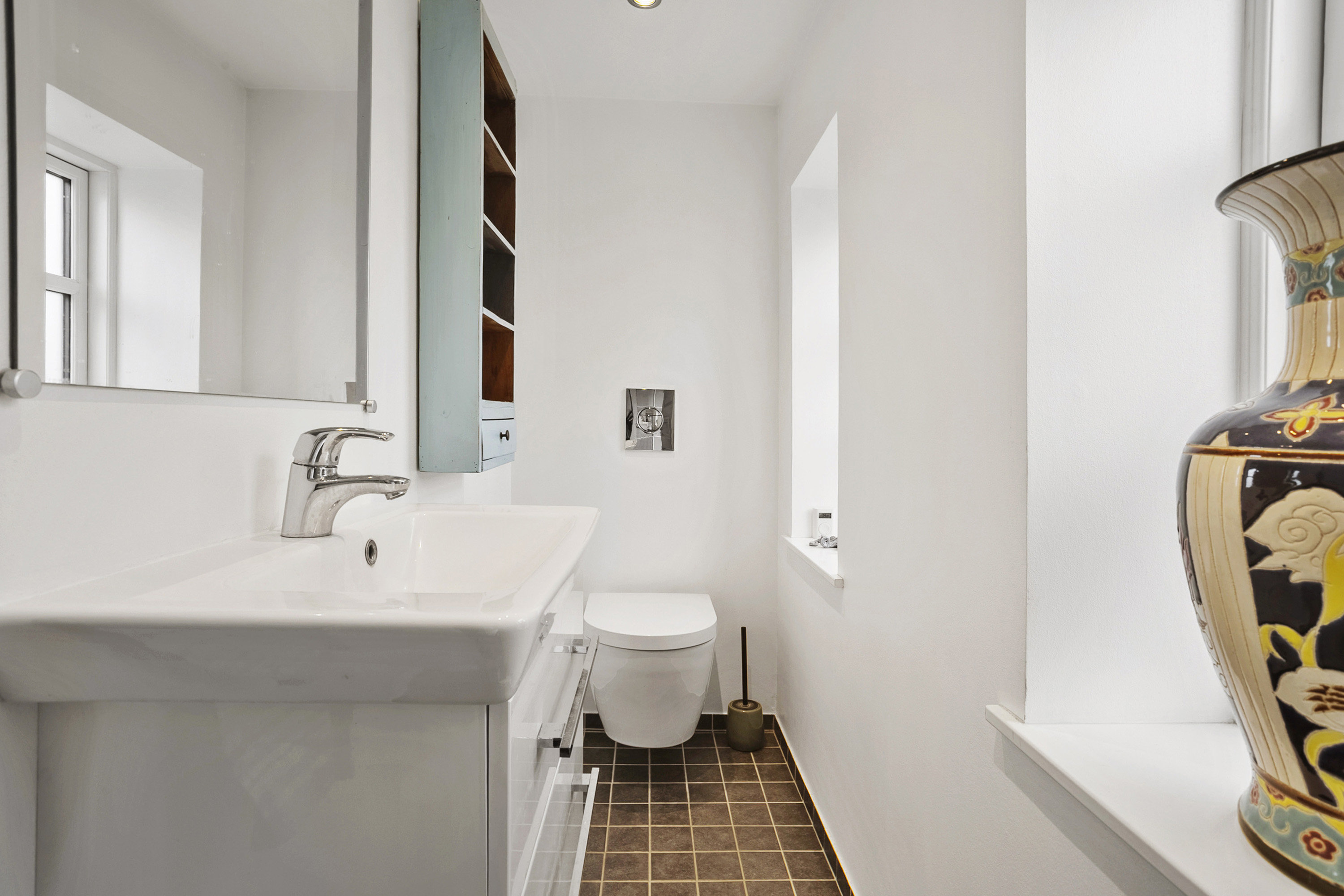 Fremhævet badeværelse billede i fuldskærmstilstand. Billede af Dalgade 15, 6100 Haderslev