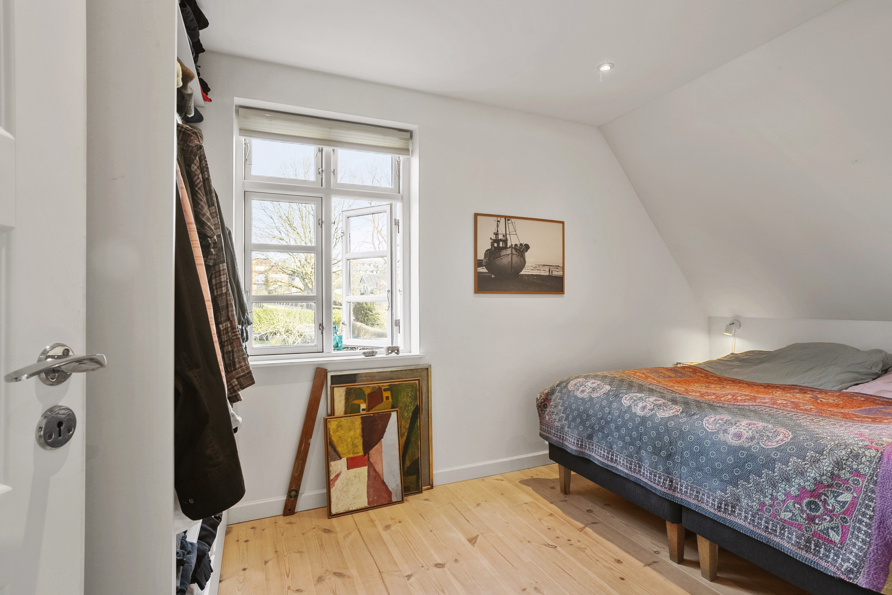 Fremhævet soveværelse billede i fuldskærmstilstand. Billede af Dalgade 15, 6100 Haderslev