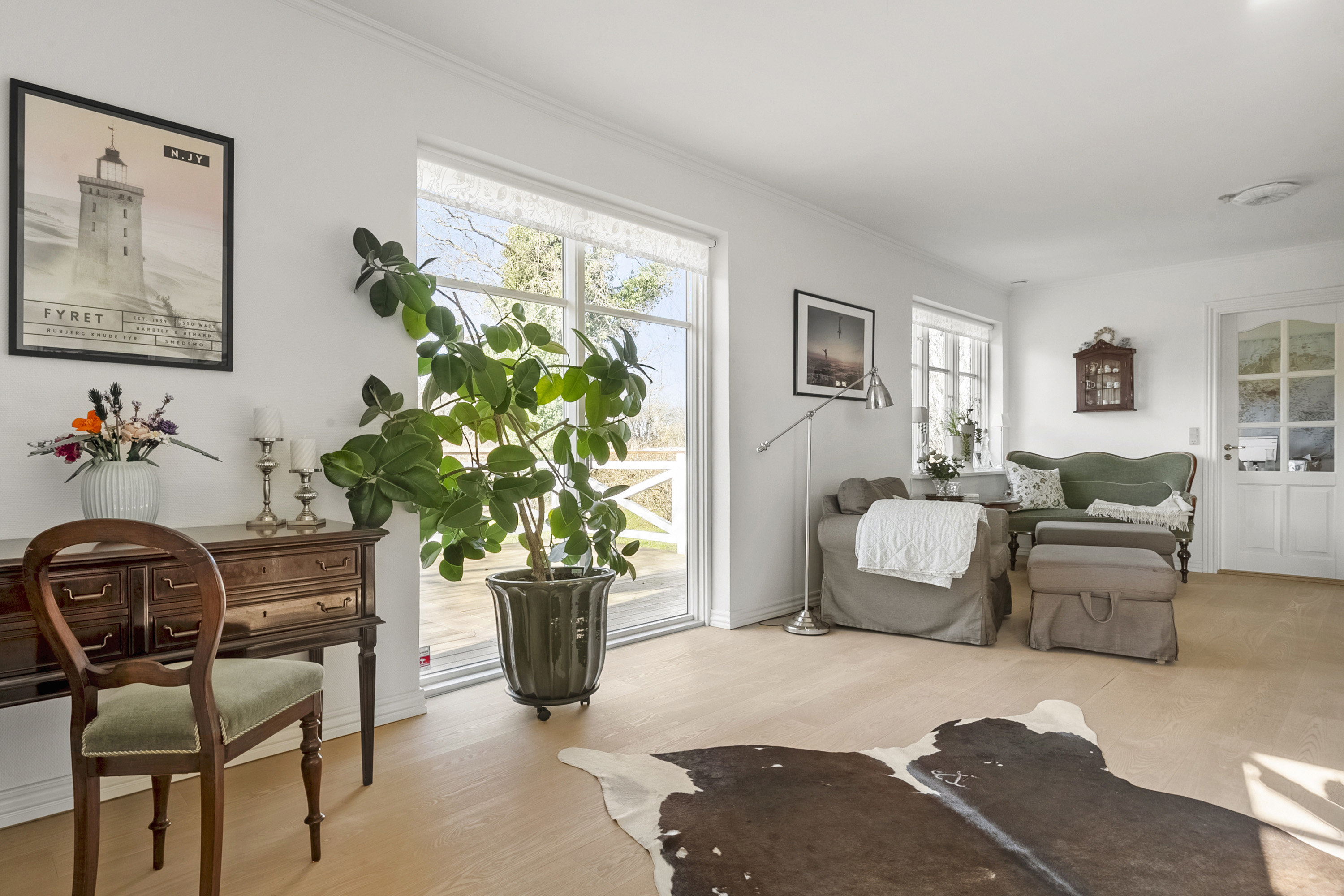 Fremhævet stue billede i fuldskærmstilstand. Billede af Kærbyvej 6, Kasted, 8200 Aarhus N