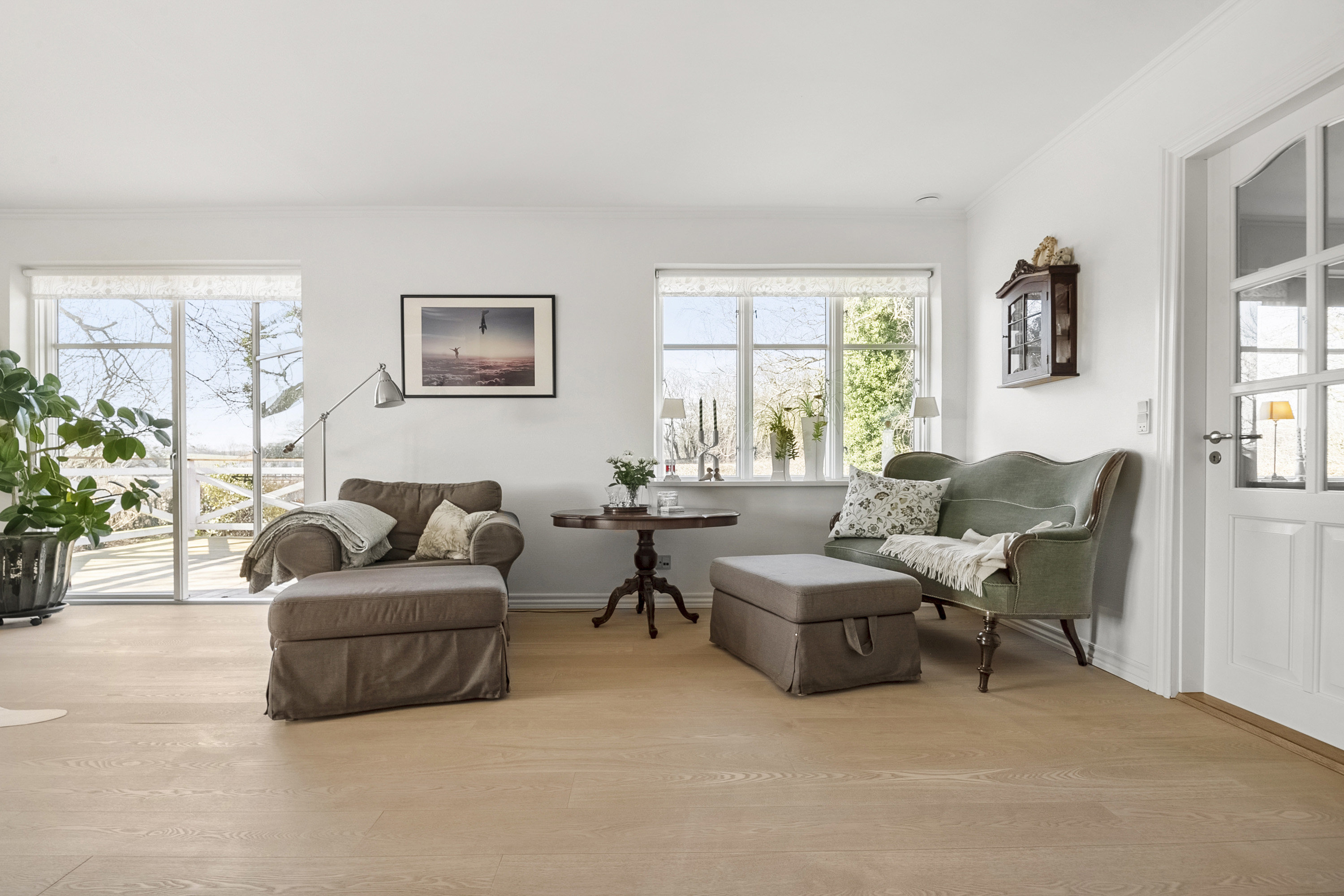 Fremhævet stue billede i fuldskærmstilstand. Billede af Kærbyvej 6, Kasted, 8200 Aarhus N