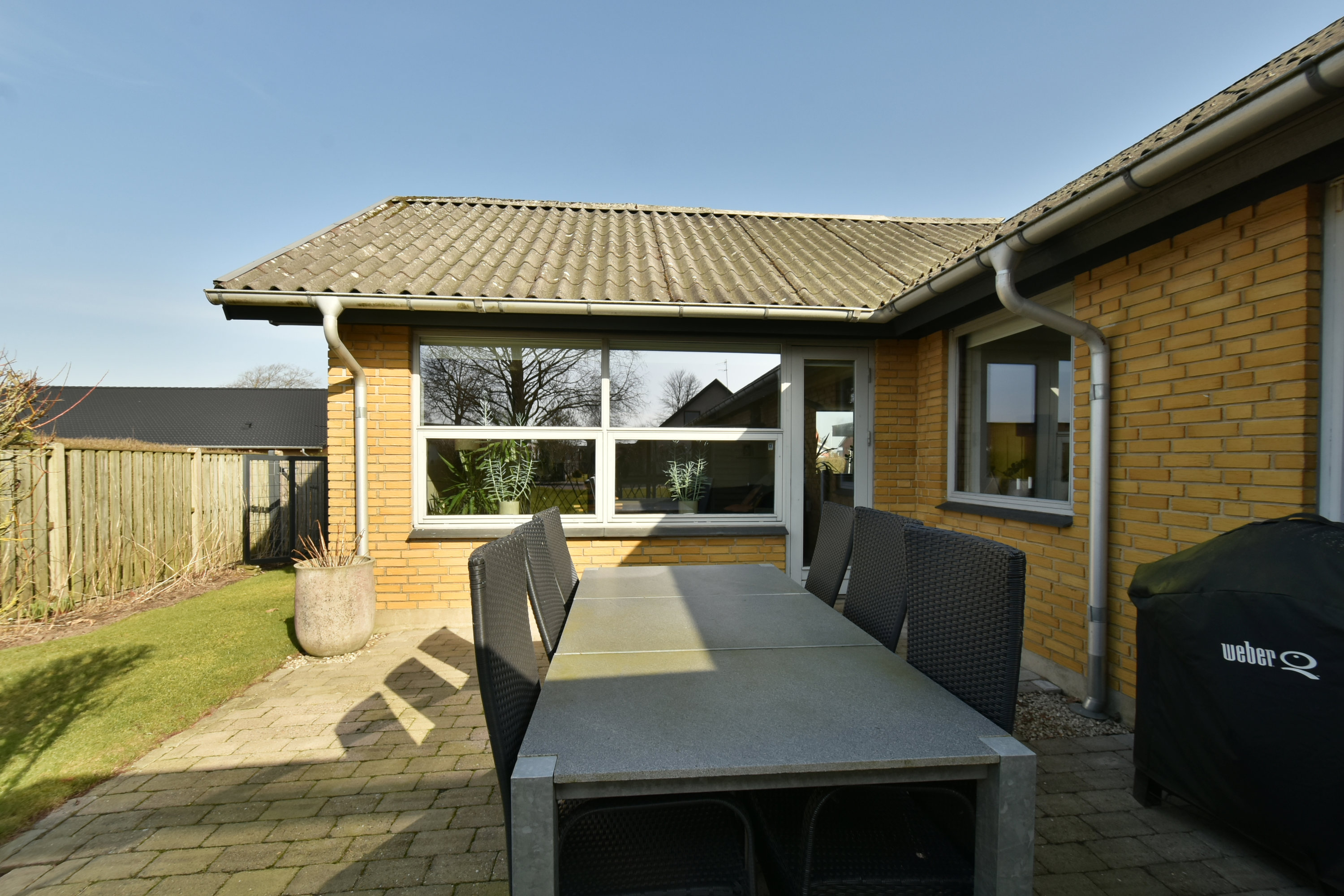 Fremhævet terrasse billede i fuldskærmstilstand. Billede af Søndergårdvej 7, Hammerum, 7400 Herning