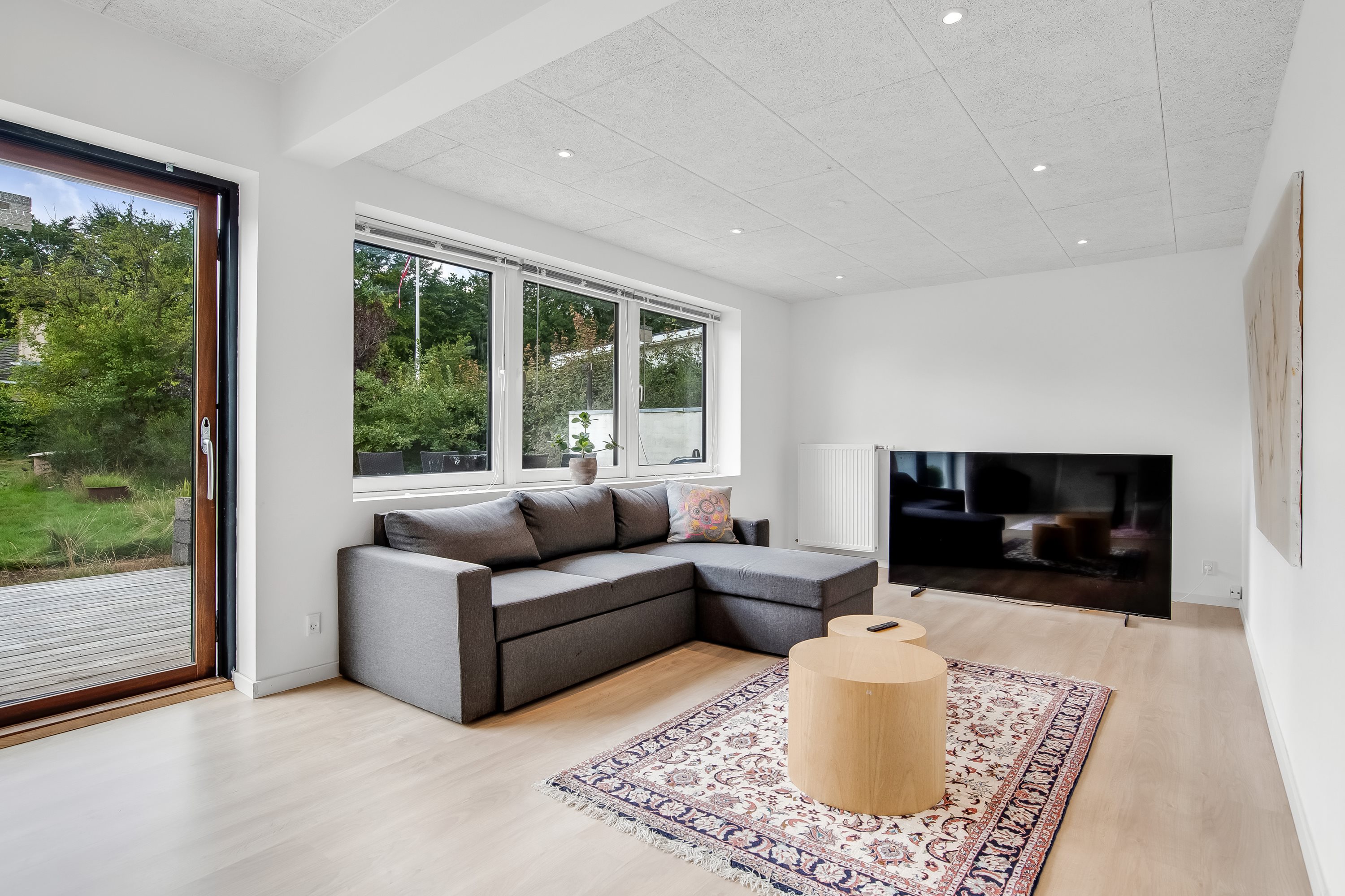 Fremhævet stue billede i fuldskærmstilstand. Billede af Prins Buris Vej 10, Mejdal, 7500 Holstebro