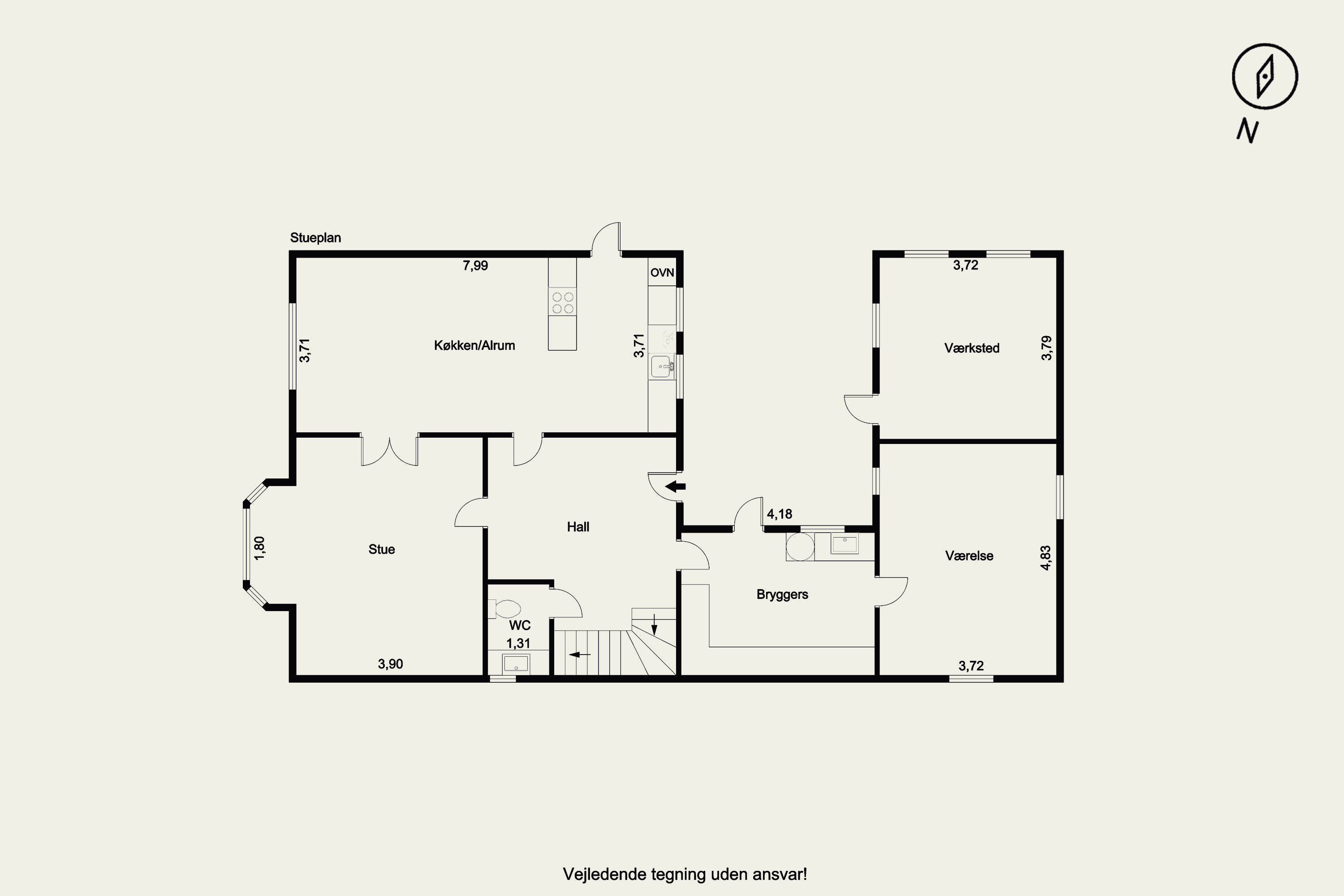 Plantegninger billede af Fiskervænget 26, Dyreborg, 5600 Faaborg