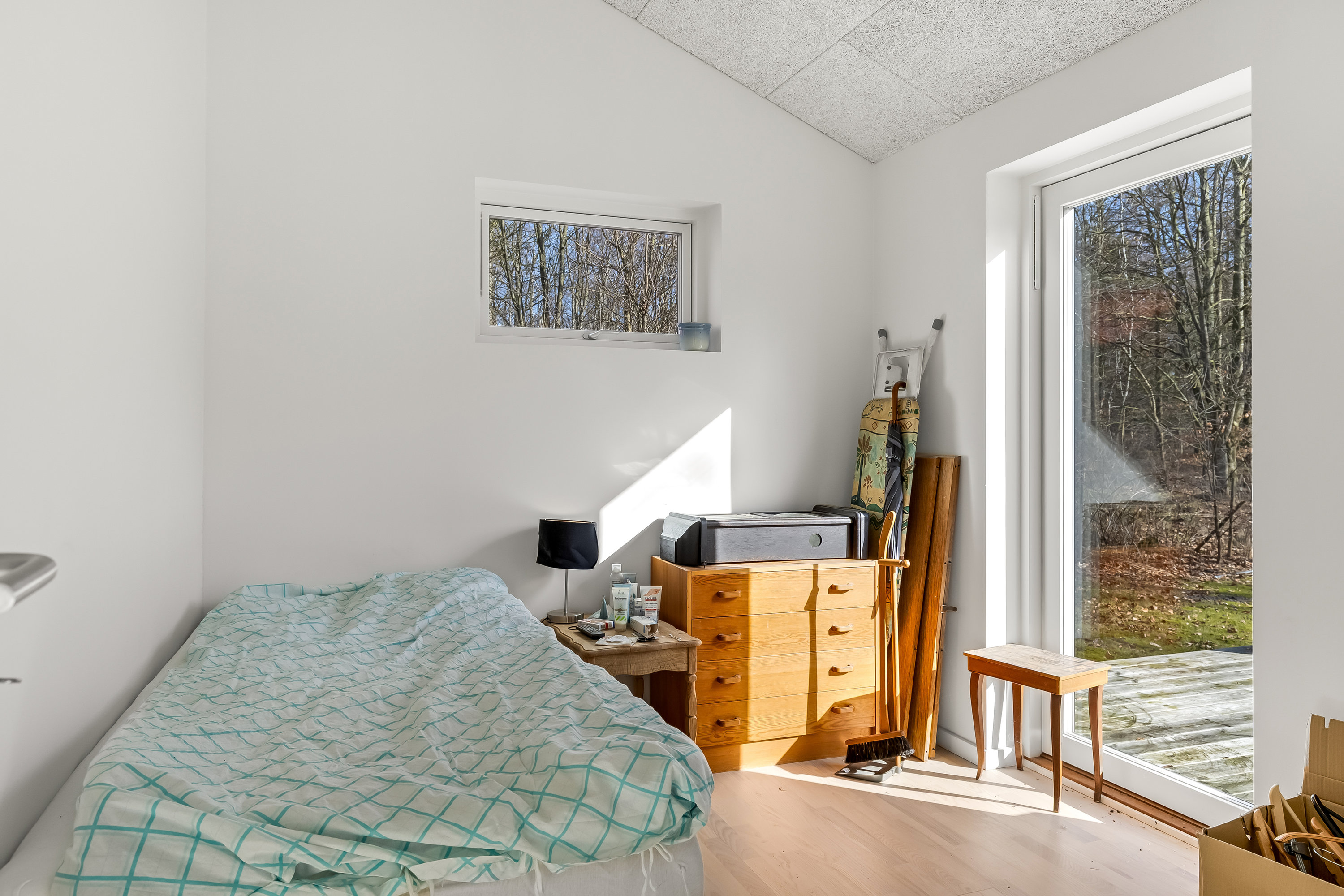 Fremhævet soveværelse billede i fuldskærmstilstand. Billede af Pionerskoven 10, Arrild, 6520 Toftlund