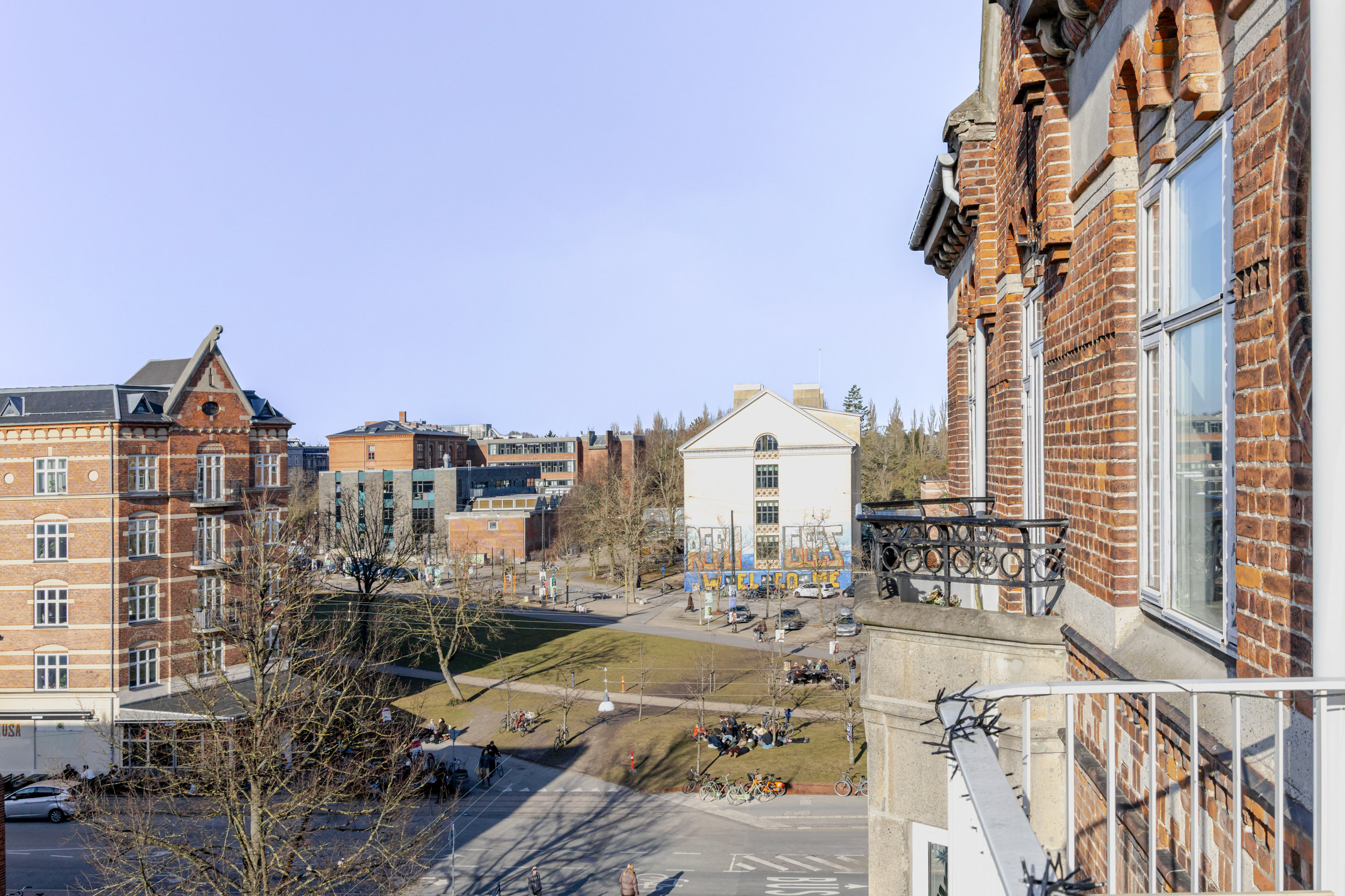 Fremhævet andet billede i fuldskærmstilstand. Billede af Florsgade 1, 4. tv., 2200 København N