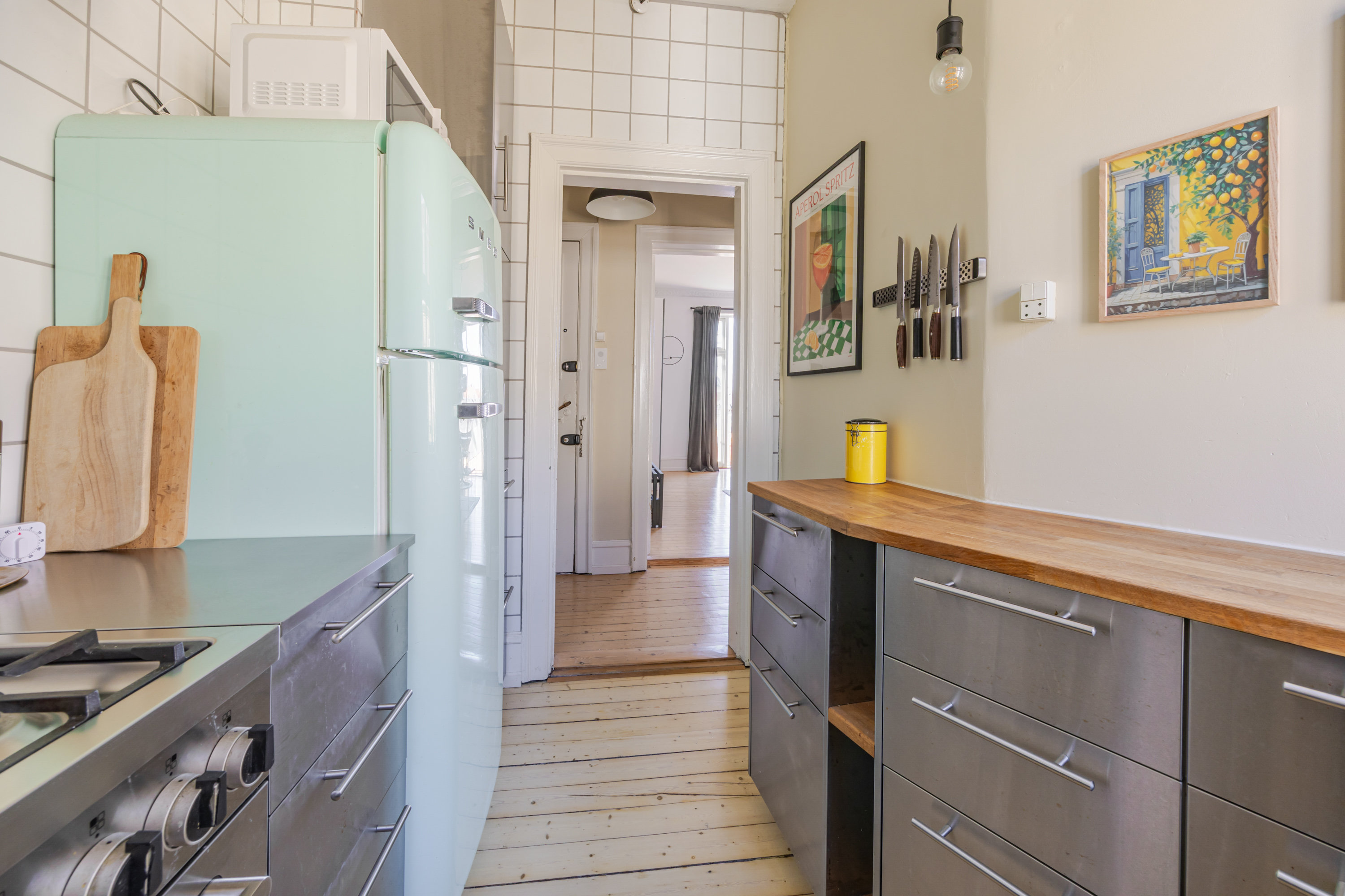 Fremhævet andet billede i fuldskærmstilstand. Billede af Florsgade 1, 4. tv., 2200 København N