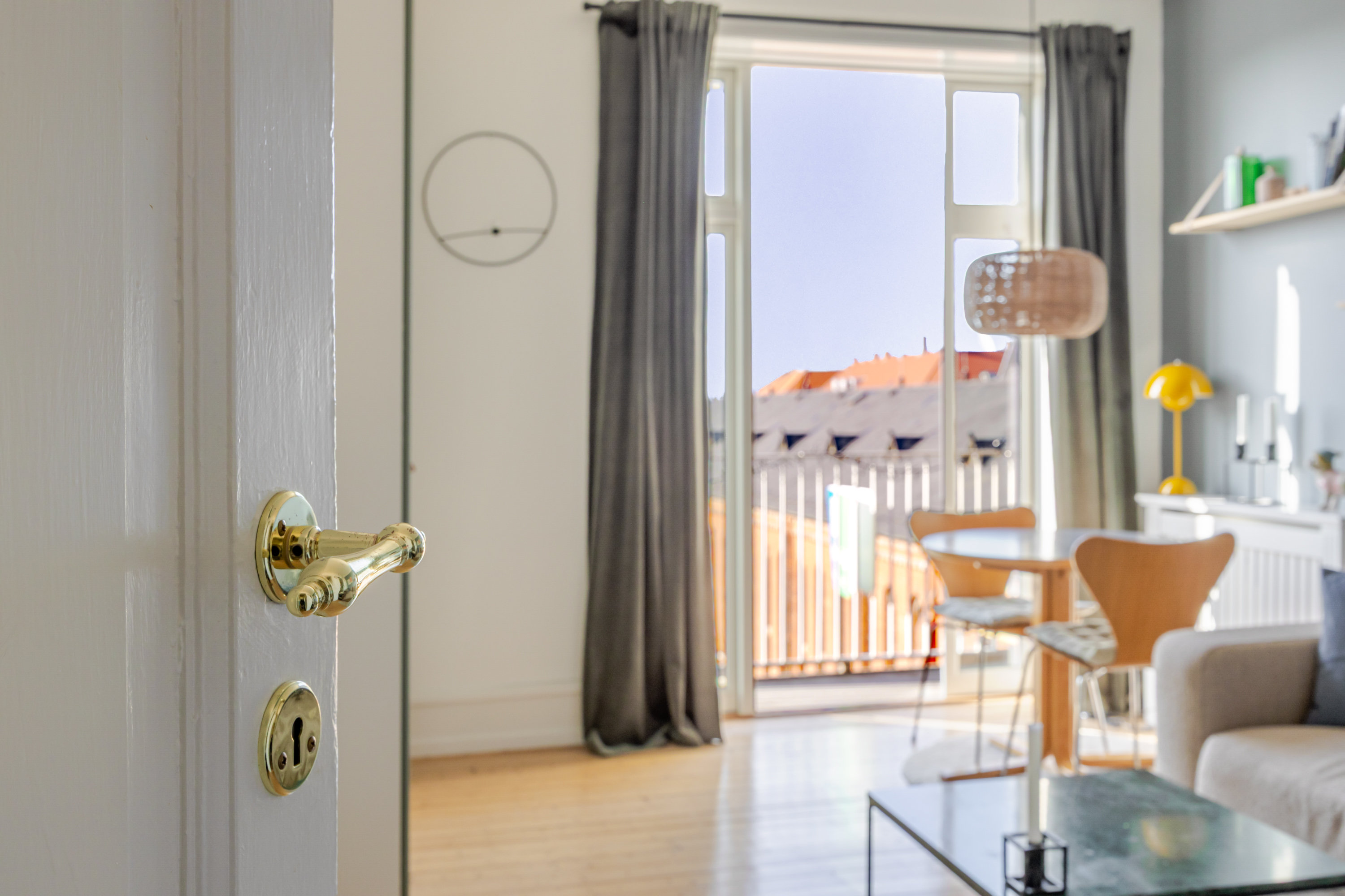 Fremhævet andet billede i fuldskærmstilstand. Billede af Florsgade 1, 4. tv., 2200 København N