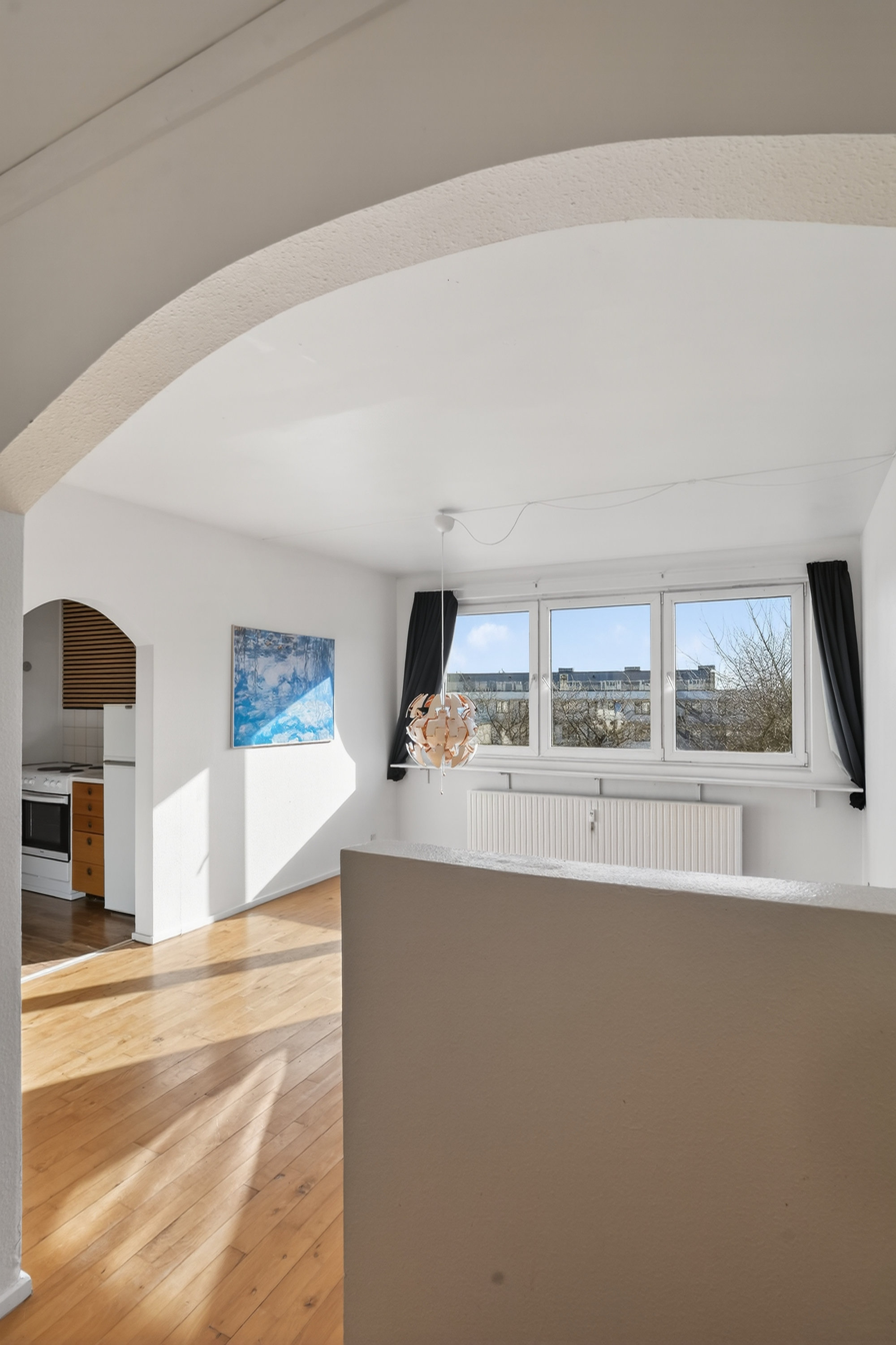 Fremhævet stue billede i fuldskærmstilstand. Billede af Elmelyparken 6B, 2. mf., 2680 Solrød Strand