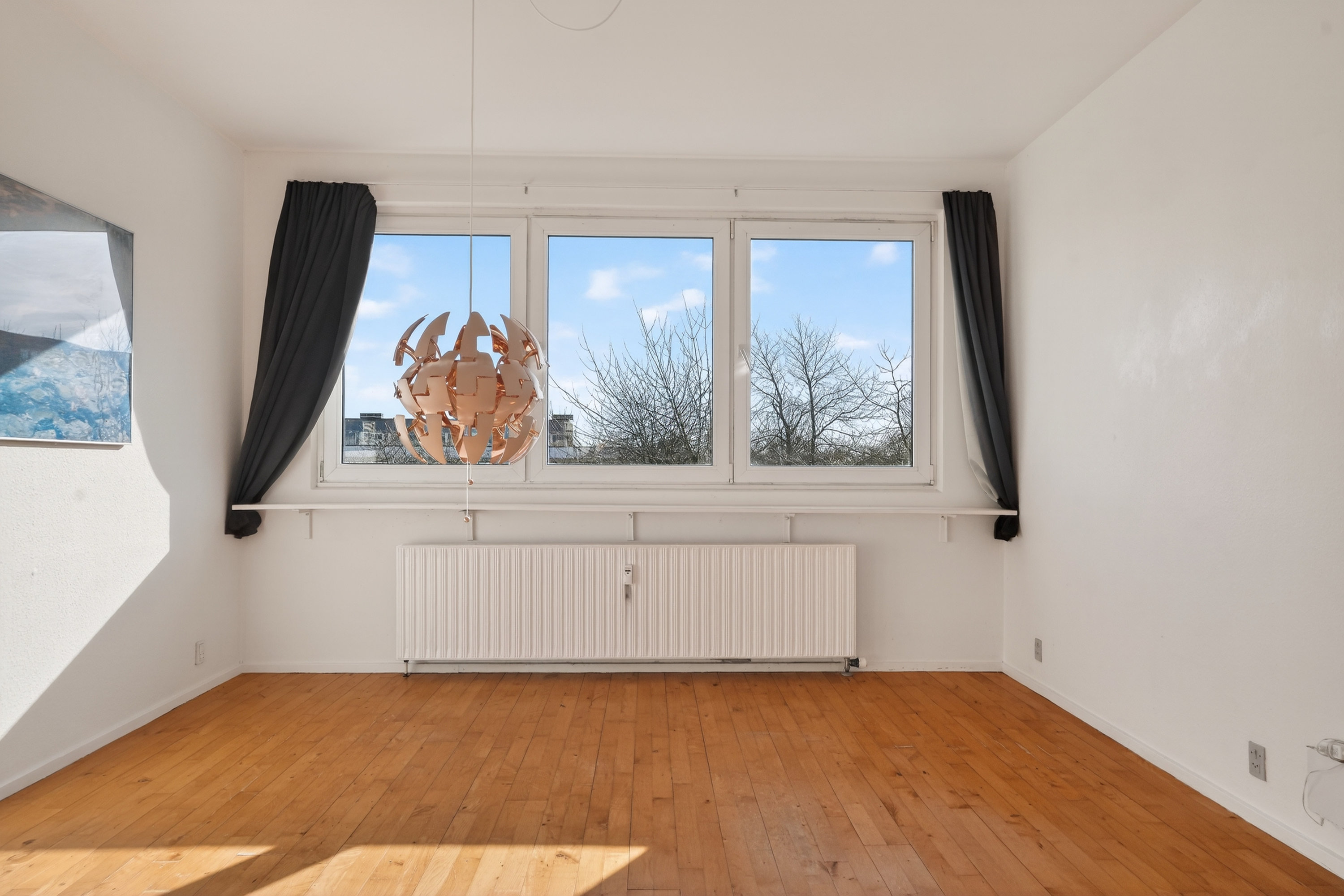 Fremhævet stue billede i fuldskærmstilstand. Billede af Elmelyparken 6B, 2. mf., 2680 Solrød Strand