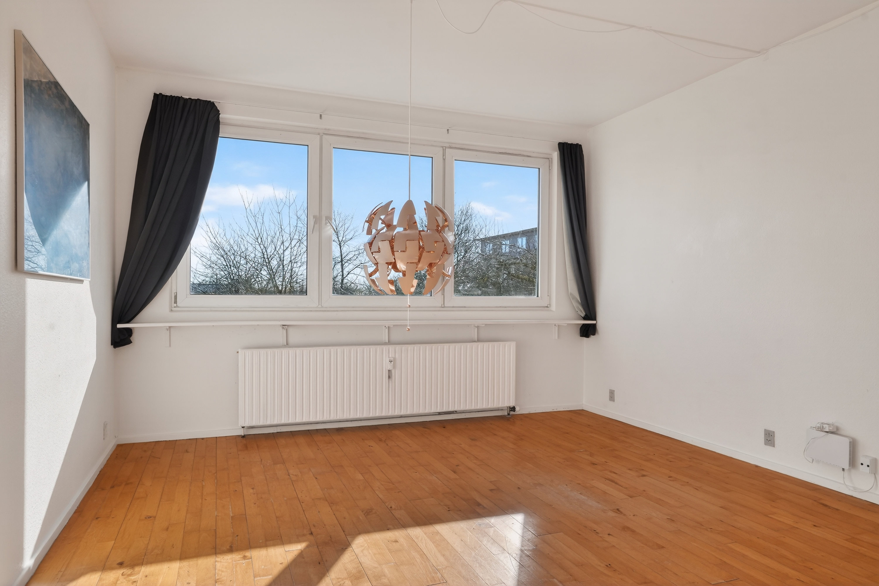 Fremhævet stue billede i fuldskærmstilstand. Billede af Elmelyparken 6B, 2. mf., 2680 Solrød Strand