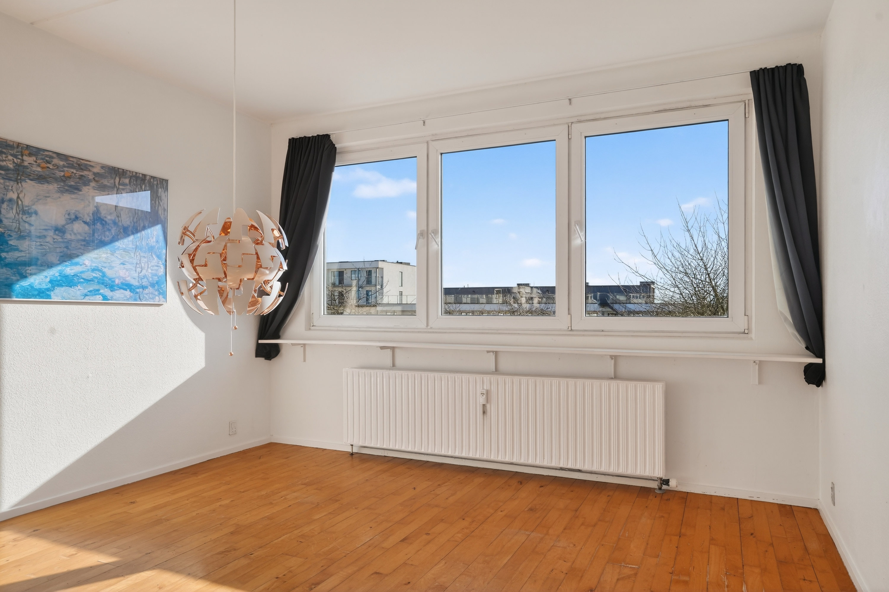 Fremhævet stue billede i fuldskærmstilstand. Billede af Elmelyparken 6B, 2. mf., 2680 Solrød Strand