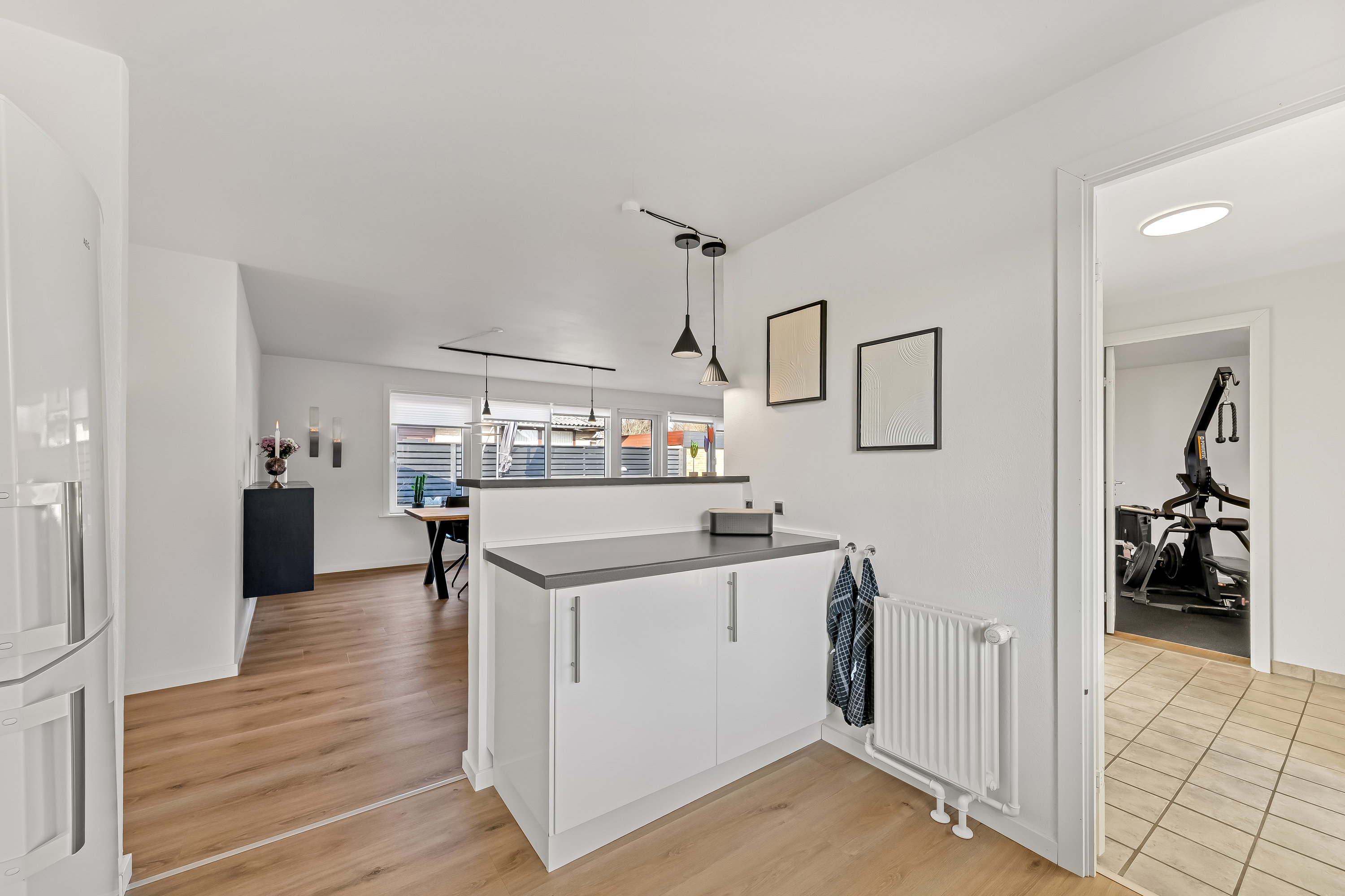 Fremhævet køkken billede i fuldskærmstilstand. Billede af Kløvervej 20, 6880 Tarm