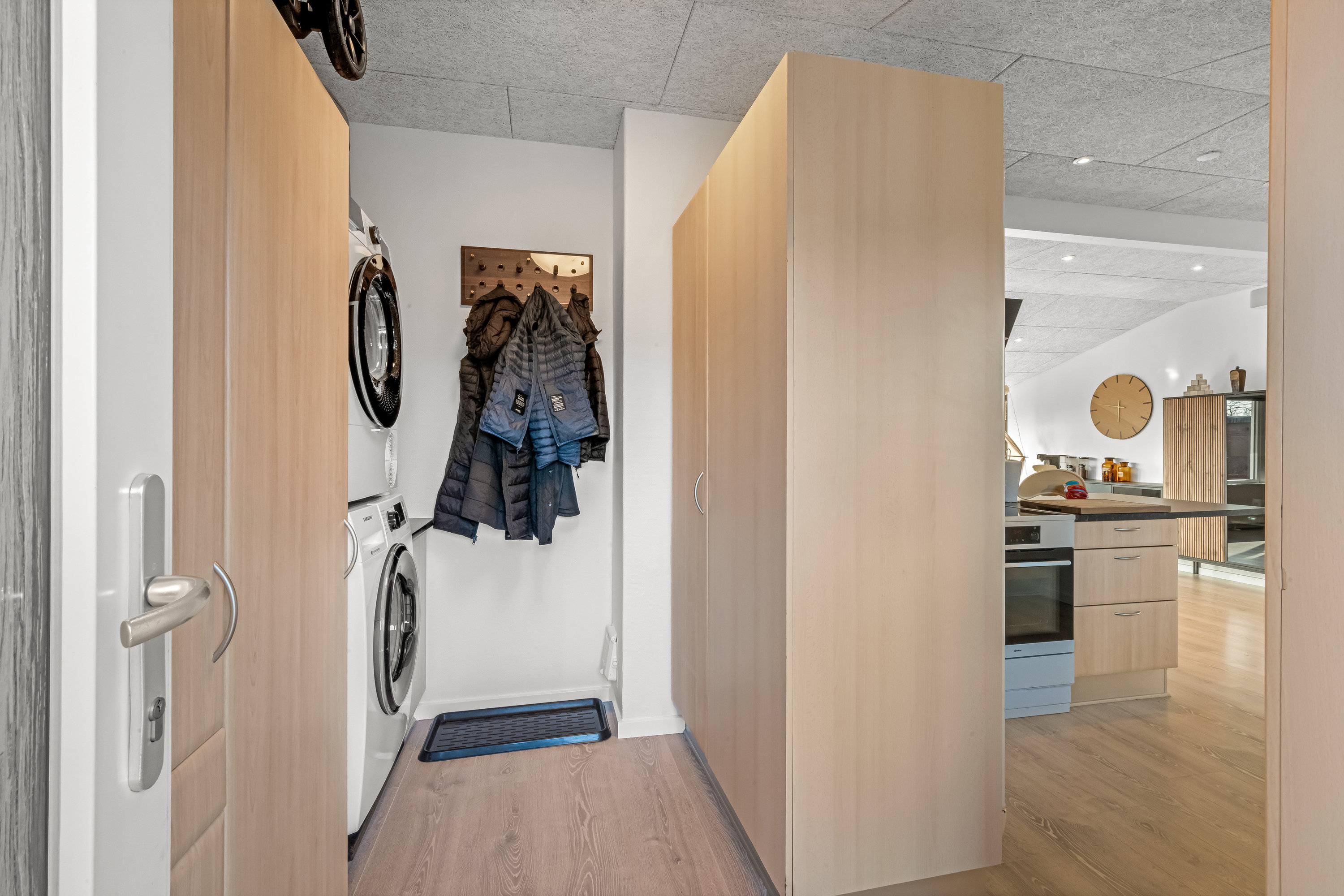 Fremhævet gang billede i fuldskærmstilstand. Billede af Lærkevej 10, 6880 Tarm