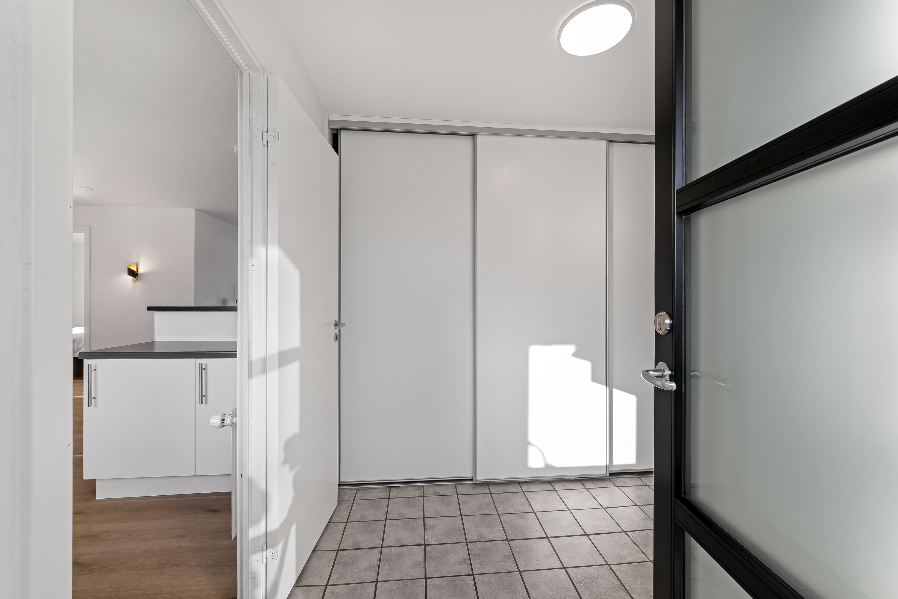 Fremhævet entre billede i fuldskærmstilstand. Billede af Kløvervej 20, 6880 Tarm