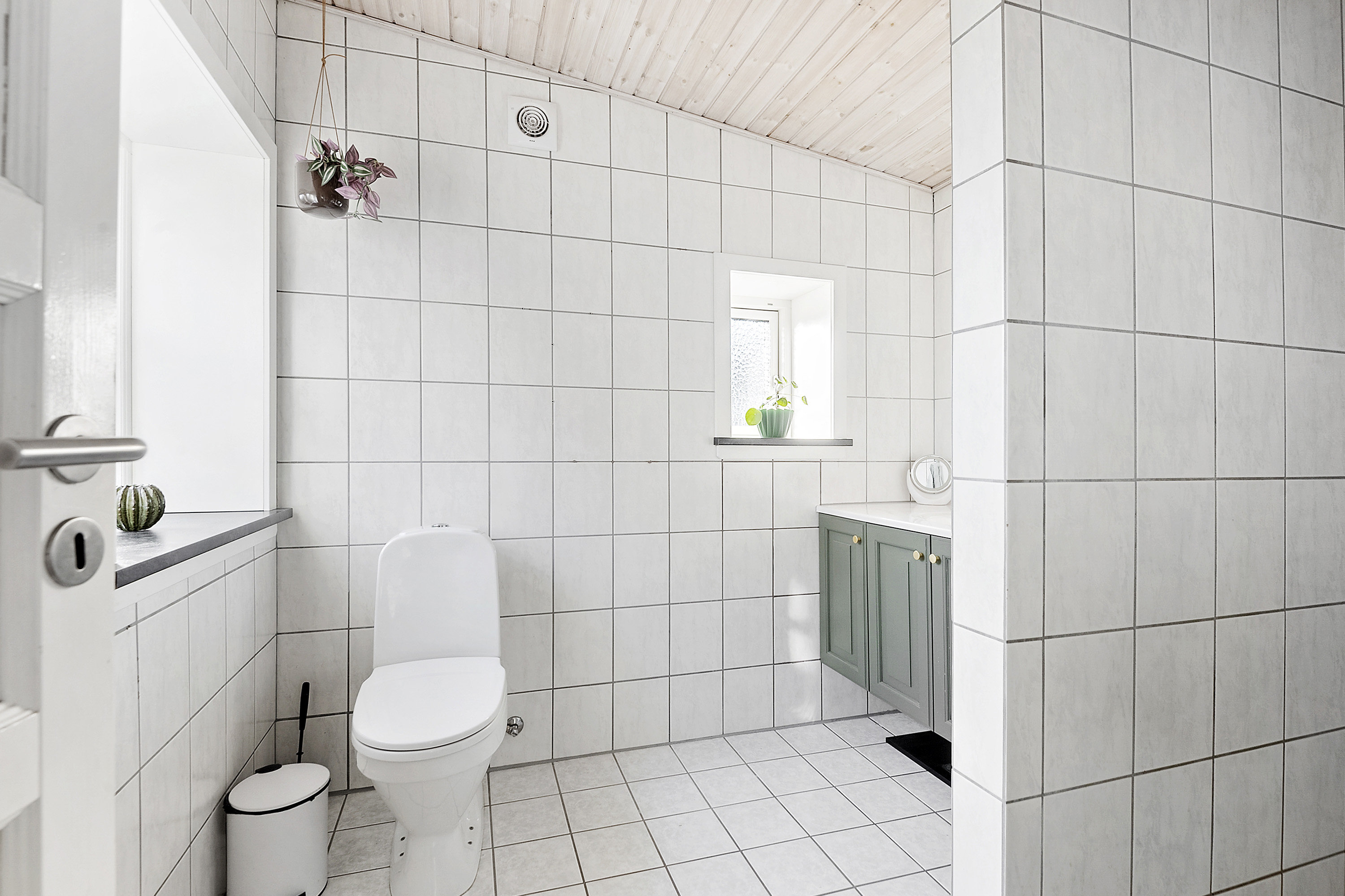 Fremhævet badeværelse billede i fuldskærmstilstand. Billede af Plantagevej 22, 6740 Bramming