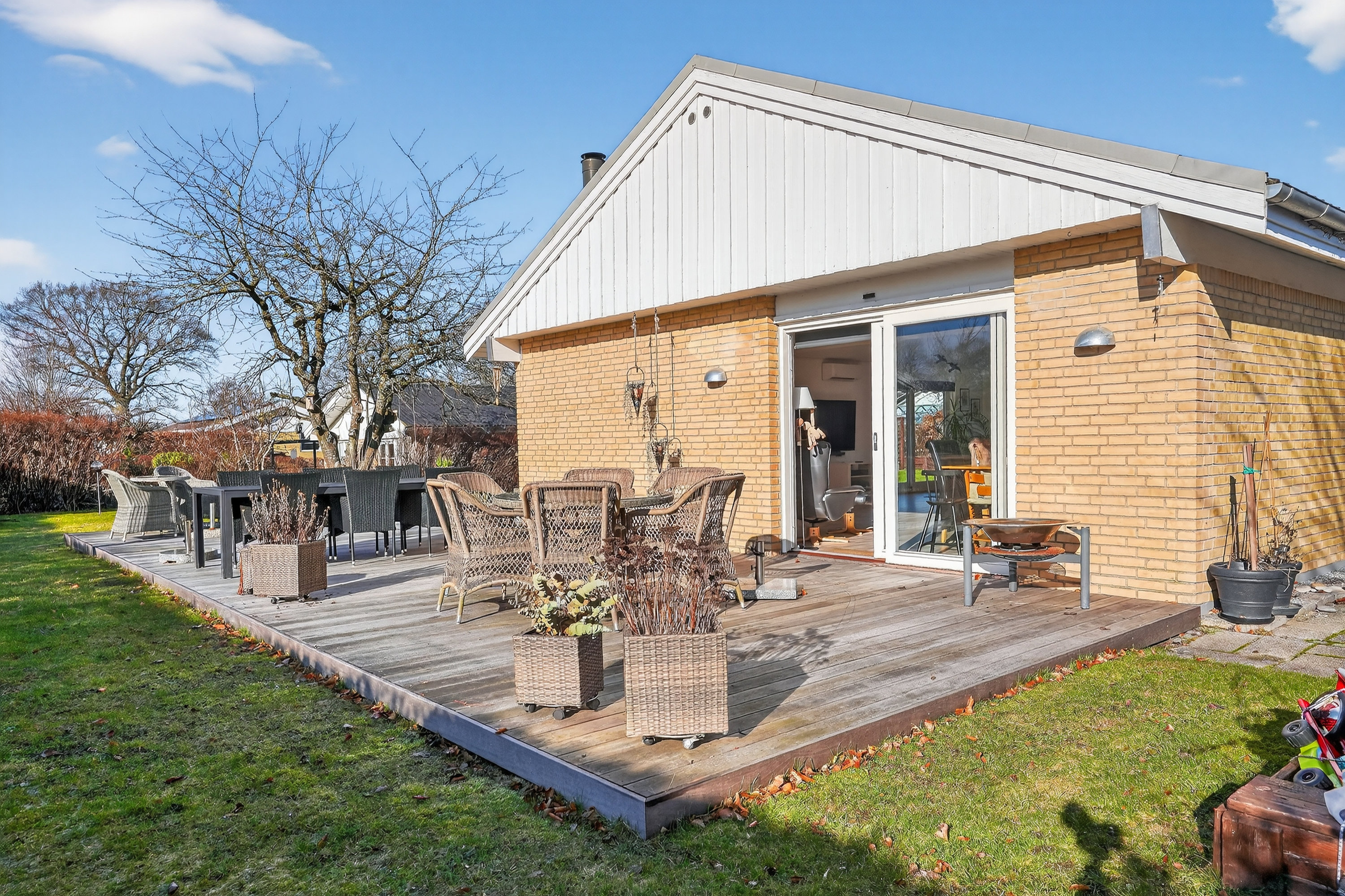 Fremhævet terrasse billede i fuldskærmstilstand. Billede af Vilhelmsro 412, 3480 Fredensborg