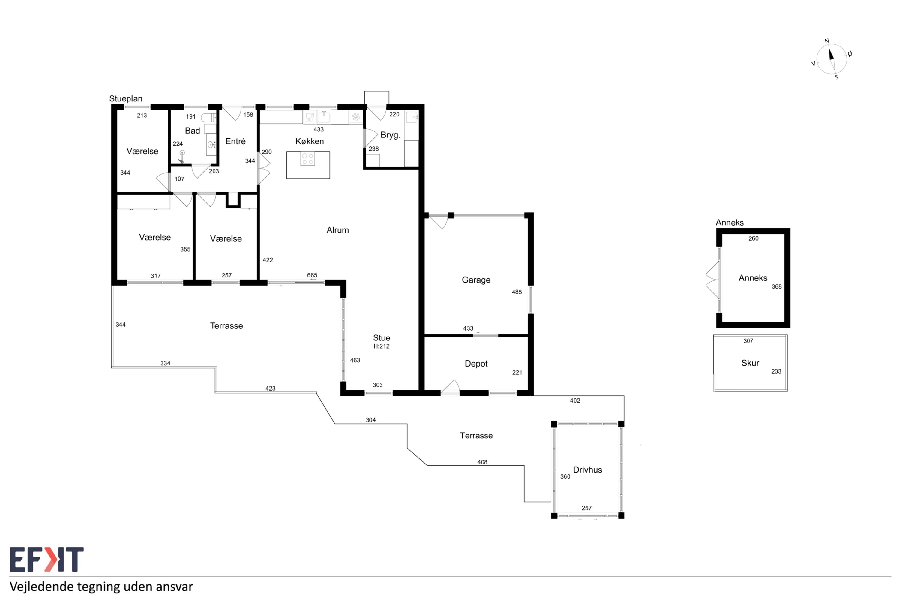 Plantegninger billede af Pederstrupvej 16L, Spodsbjerg, 5900 Rudkøbing