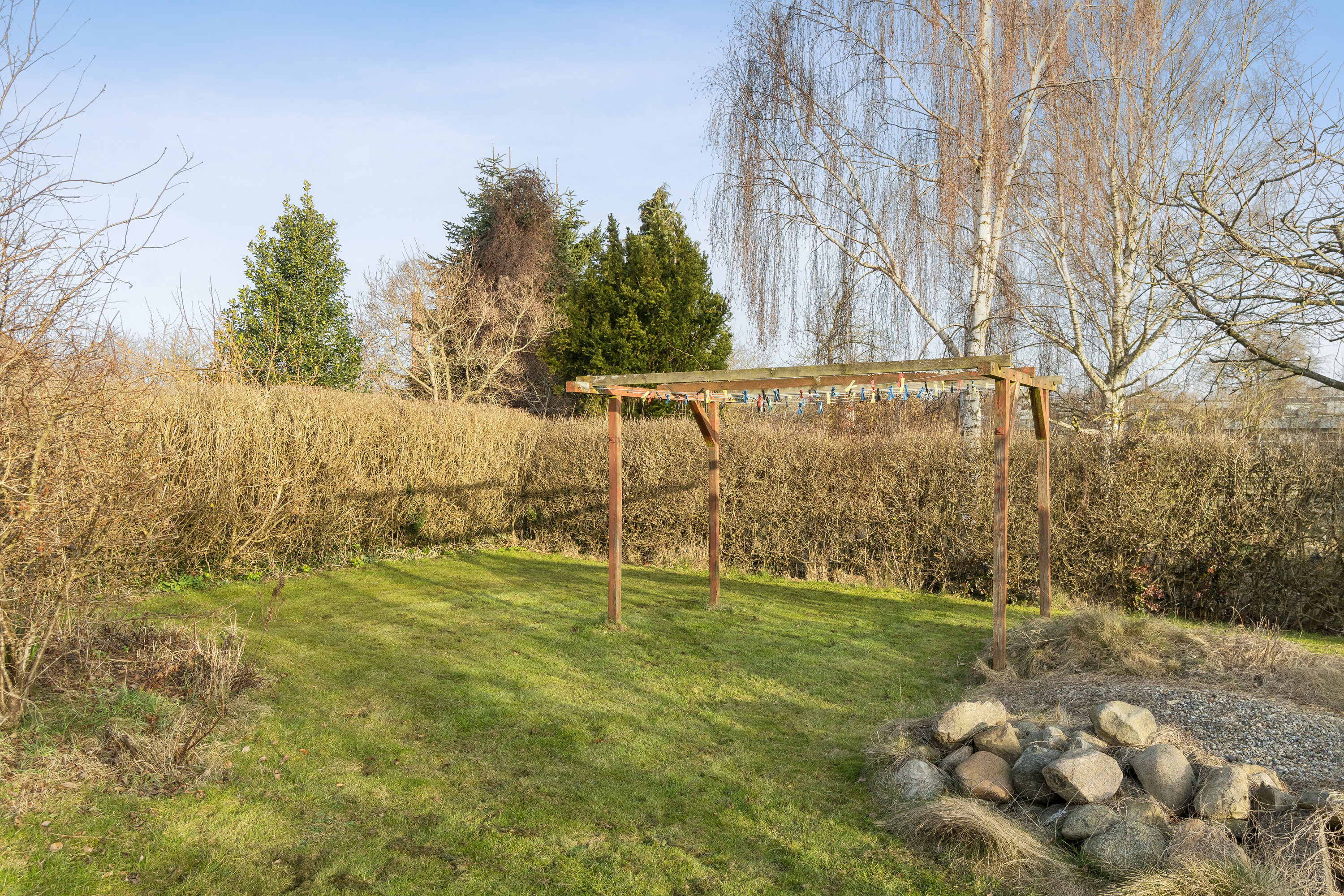 Fremhævet udendørs billede i fuldskærmstilstand. Billede af Gyvelvej 17, 4200 Slagelse