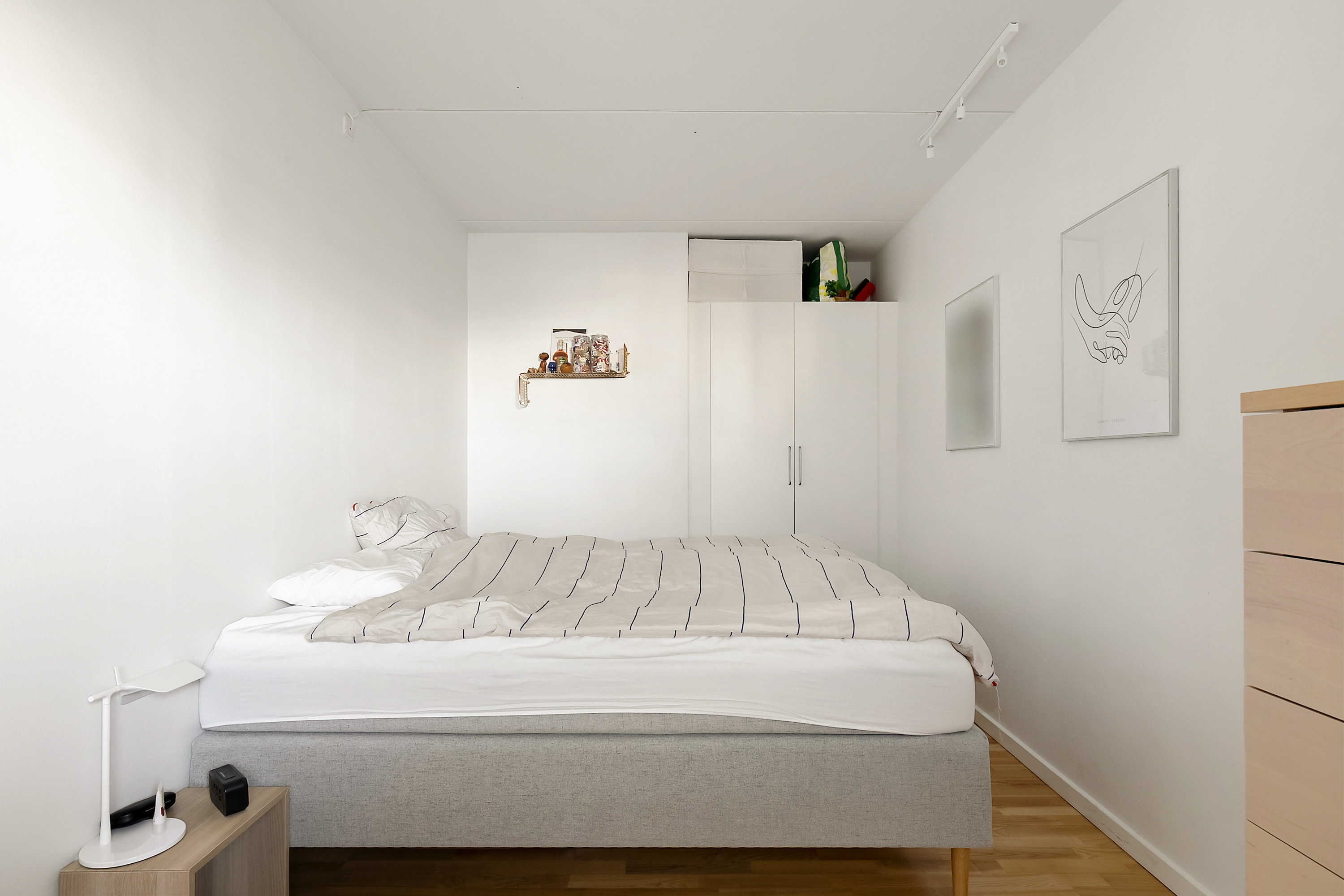 Fremhævet soveværelse billede i fuldskærmstilstand. Billede af Daugbjergvej 22, 2. 7., 8000 Aarhus C