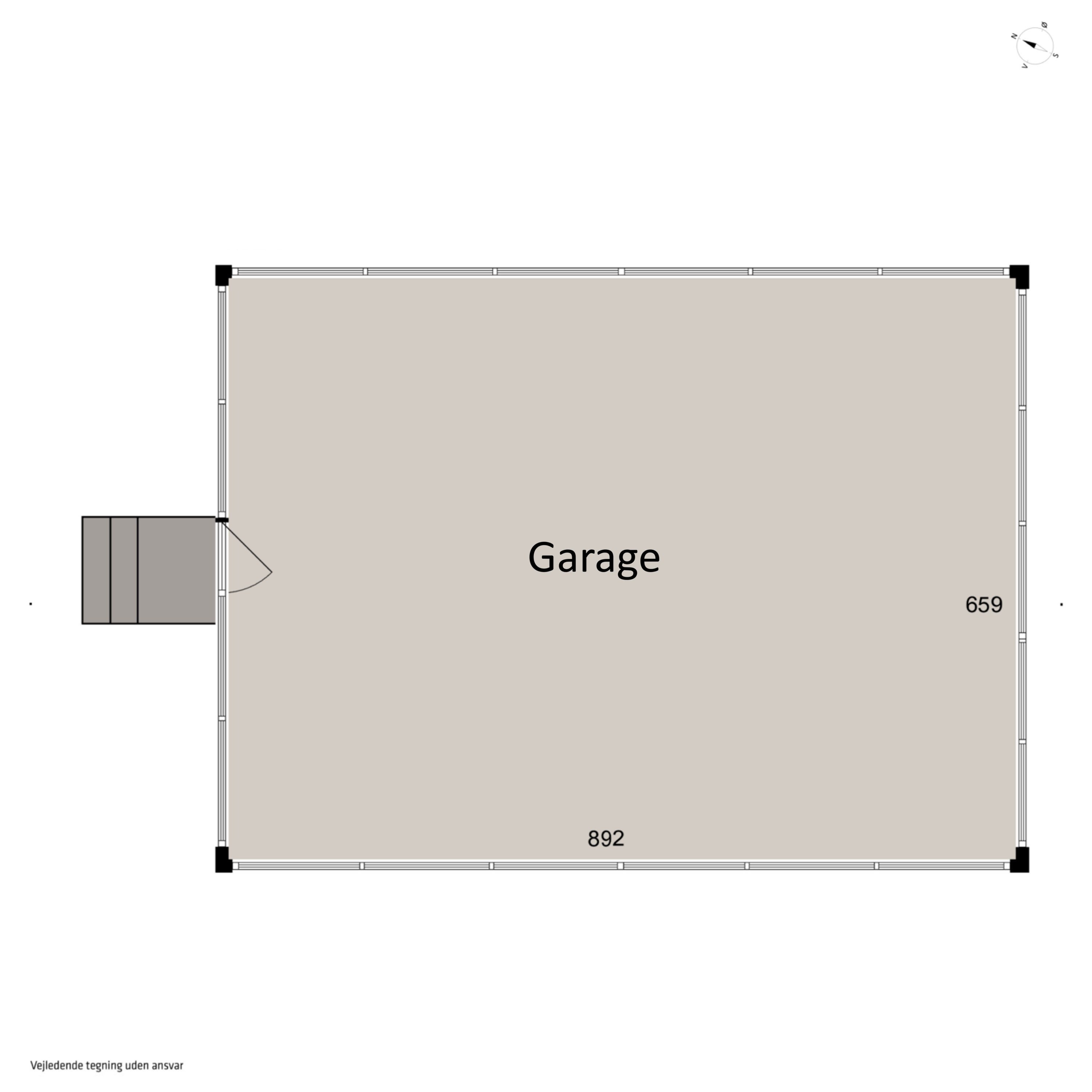 Plantegninger billede af Ildervej 6, 8270 Højbjerg