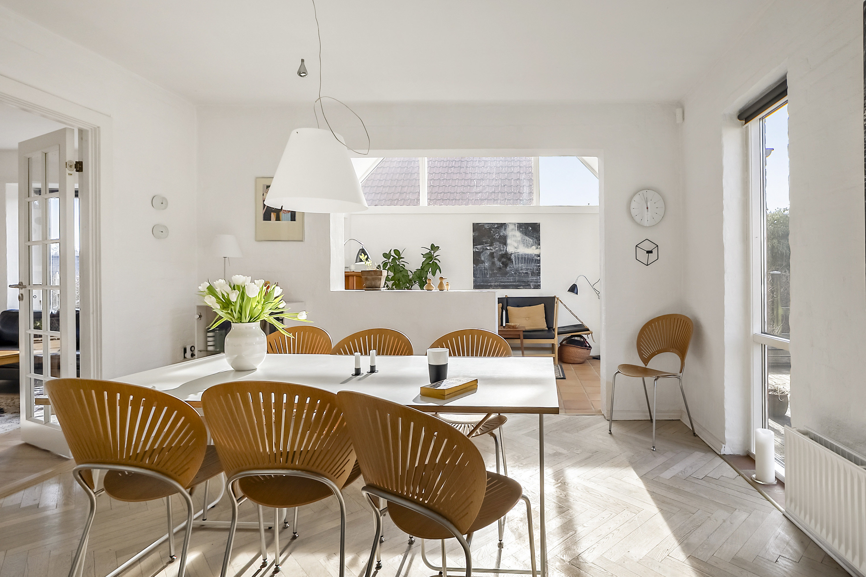 Fremhævet spisestue billede i fuldskærmstilstand. Billede af Ryes Møllevej 50, 6100 Haderslev