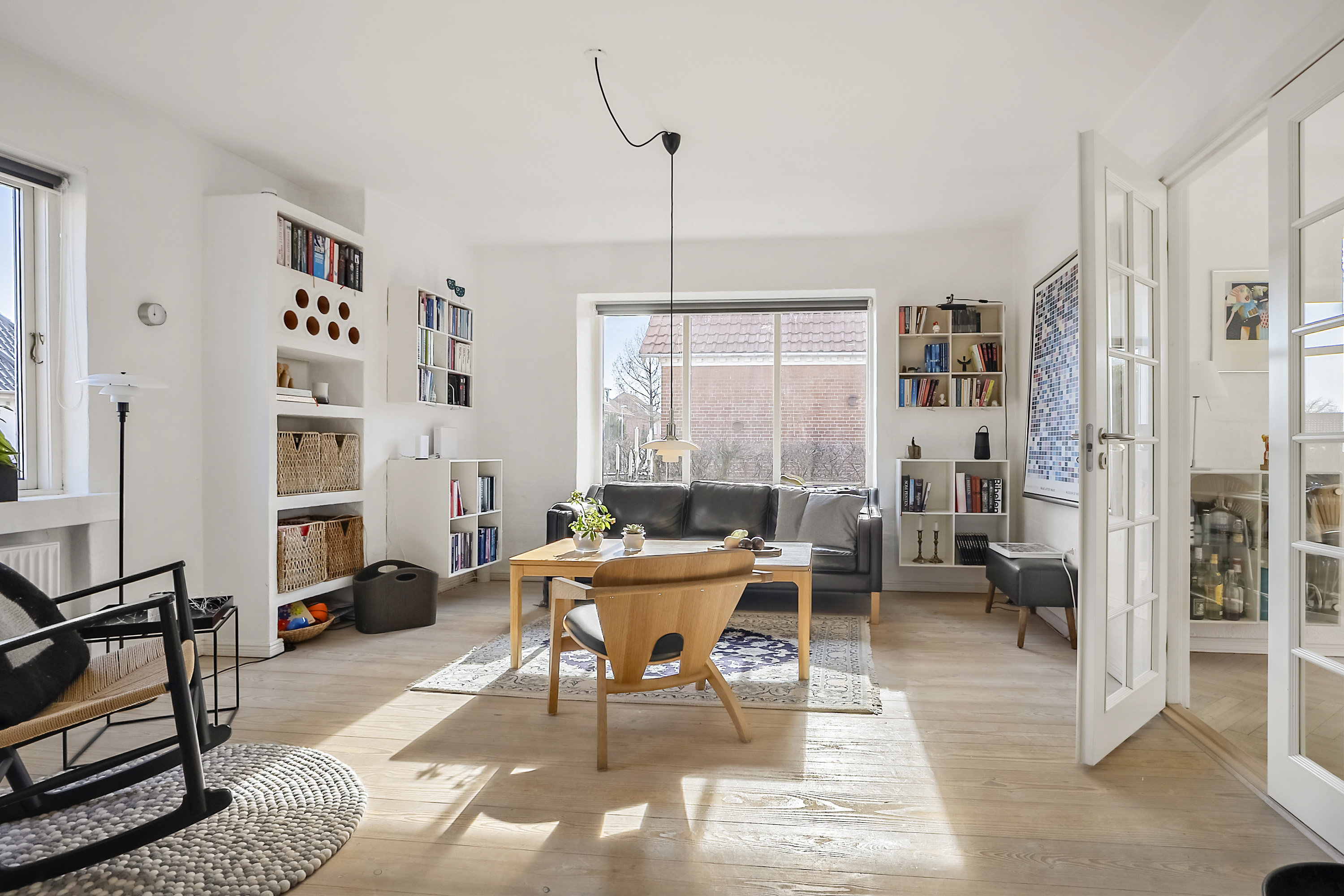 Fremhævet stue billede i fuldskærmstilstand. Billede af Ryes Møllevej 50, 6100 Haderslev