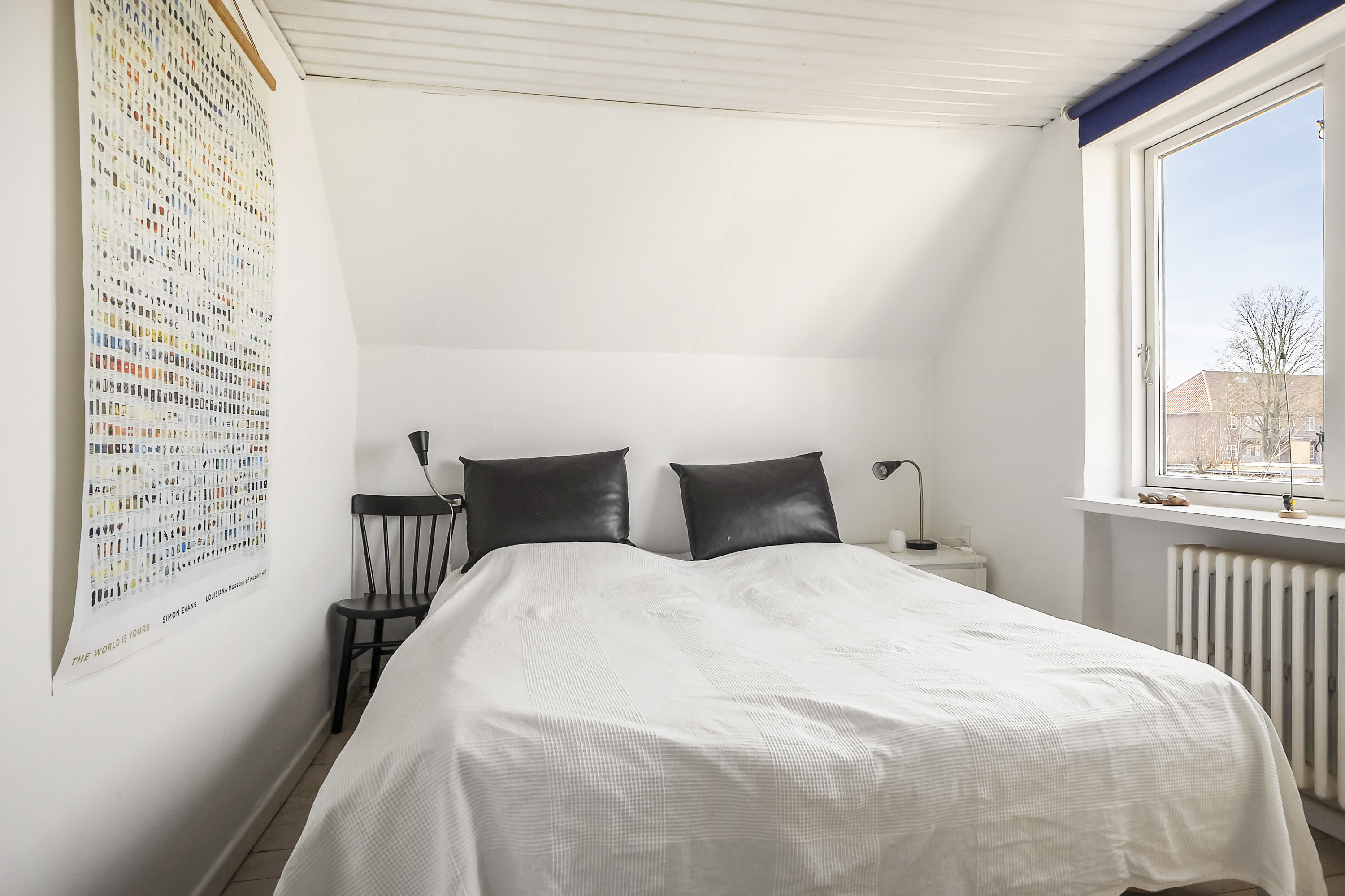 Fremhævet soveværelse billede i fuldskærmstilstand. Billede af Ryes Møllevej 50, 6100 Haderslev