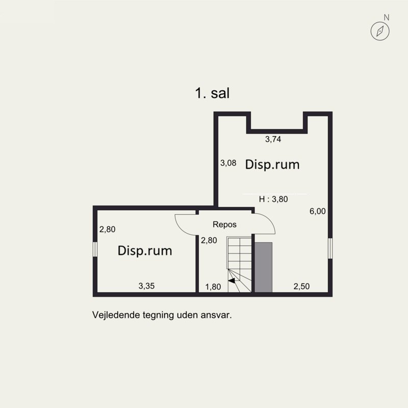 Plantegninger billede af Dampmøllevej 4, 8340 Malling