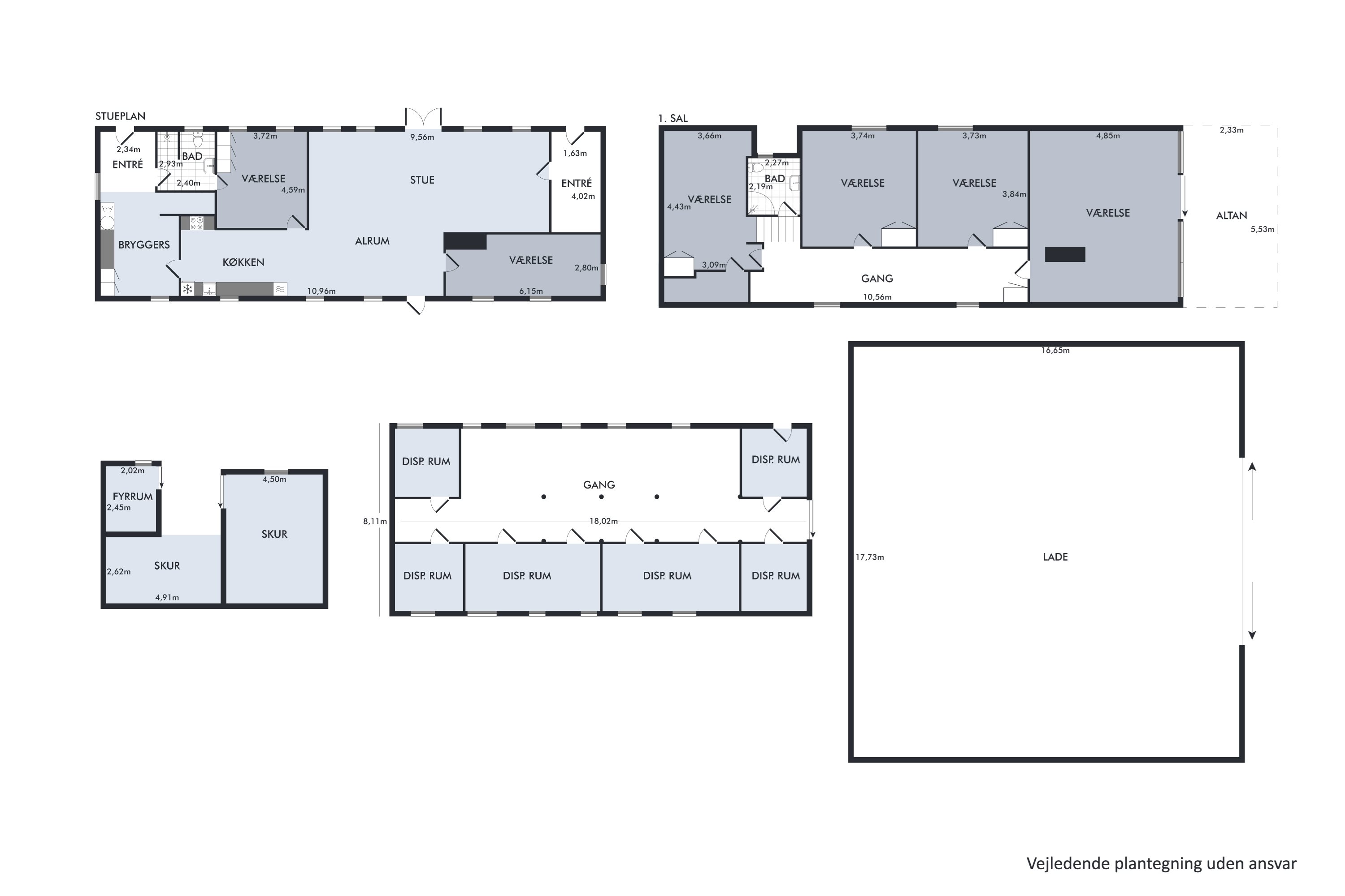 Plantegninger billede af Kragelundvej 6, Hvorslev, 8860 Ulstrup