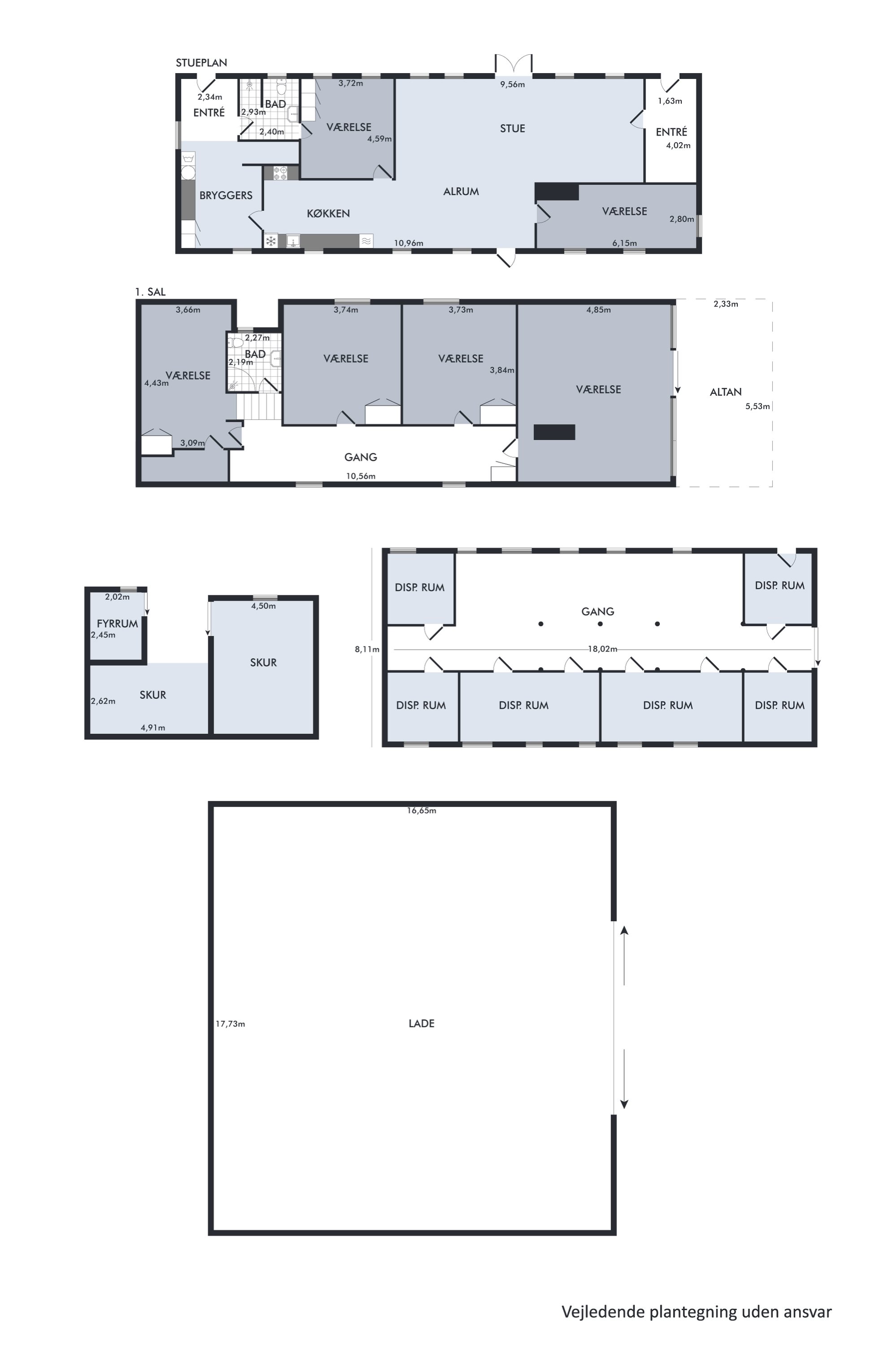 Plantegninger billede af Kragelundvej 6, Hvorslev, 8860 Ulstrup